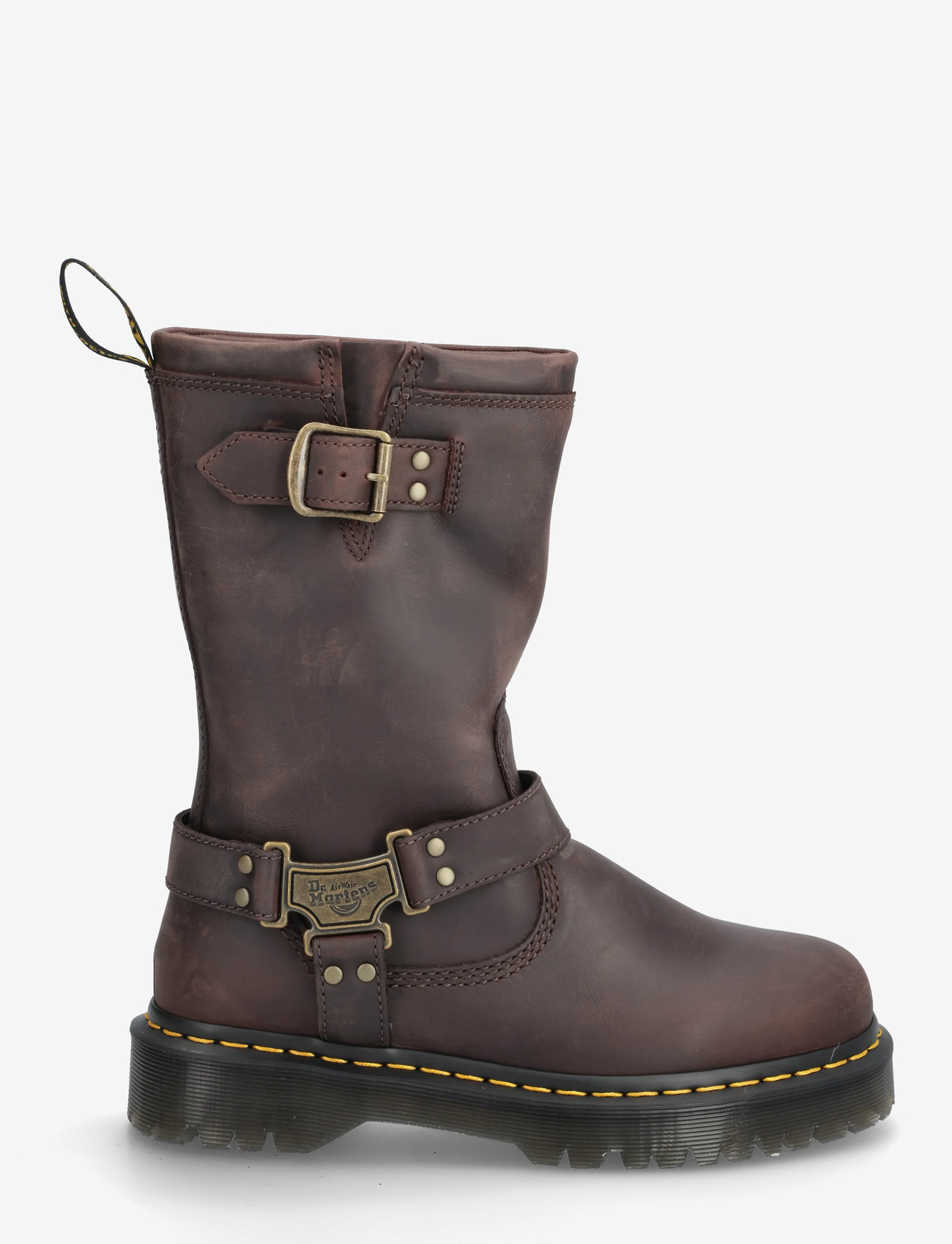 Dr. Martens - Anistone Hi - platta ankelboots - dark brown - 1