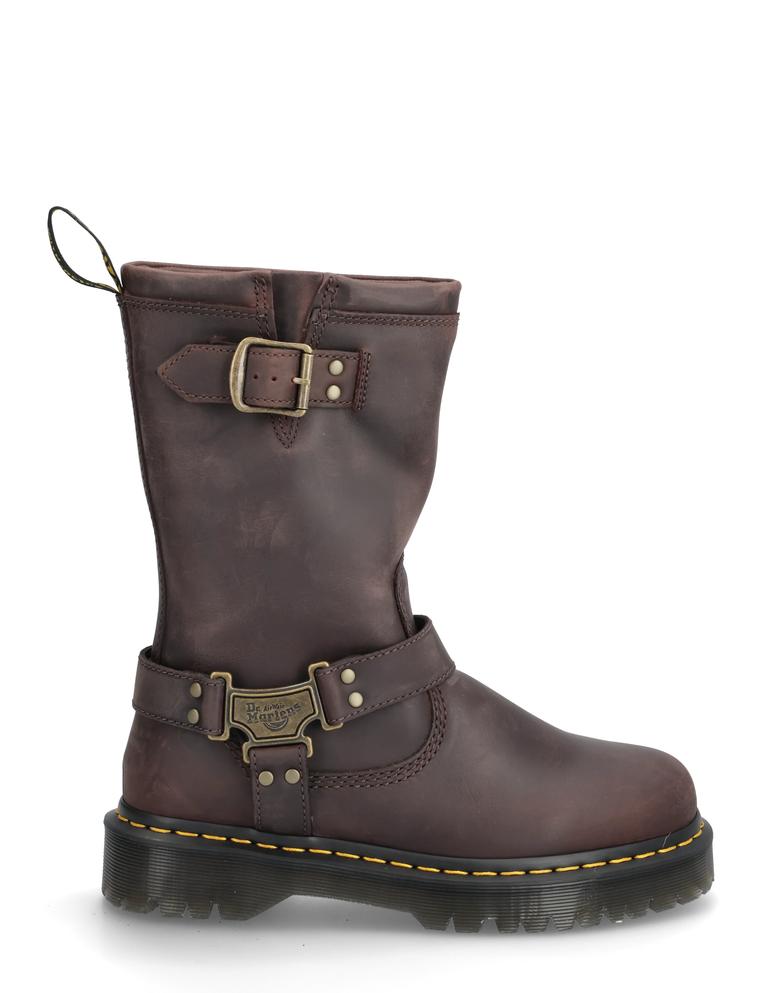 Dr. Martens - Anistone Hi - flache stiefeletten - dark brown - 1