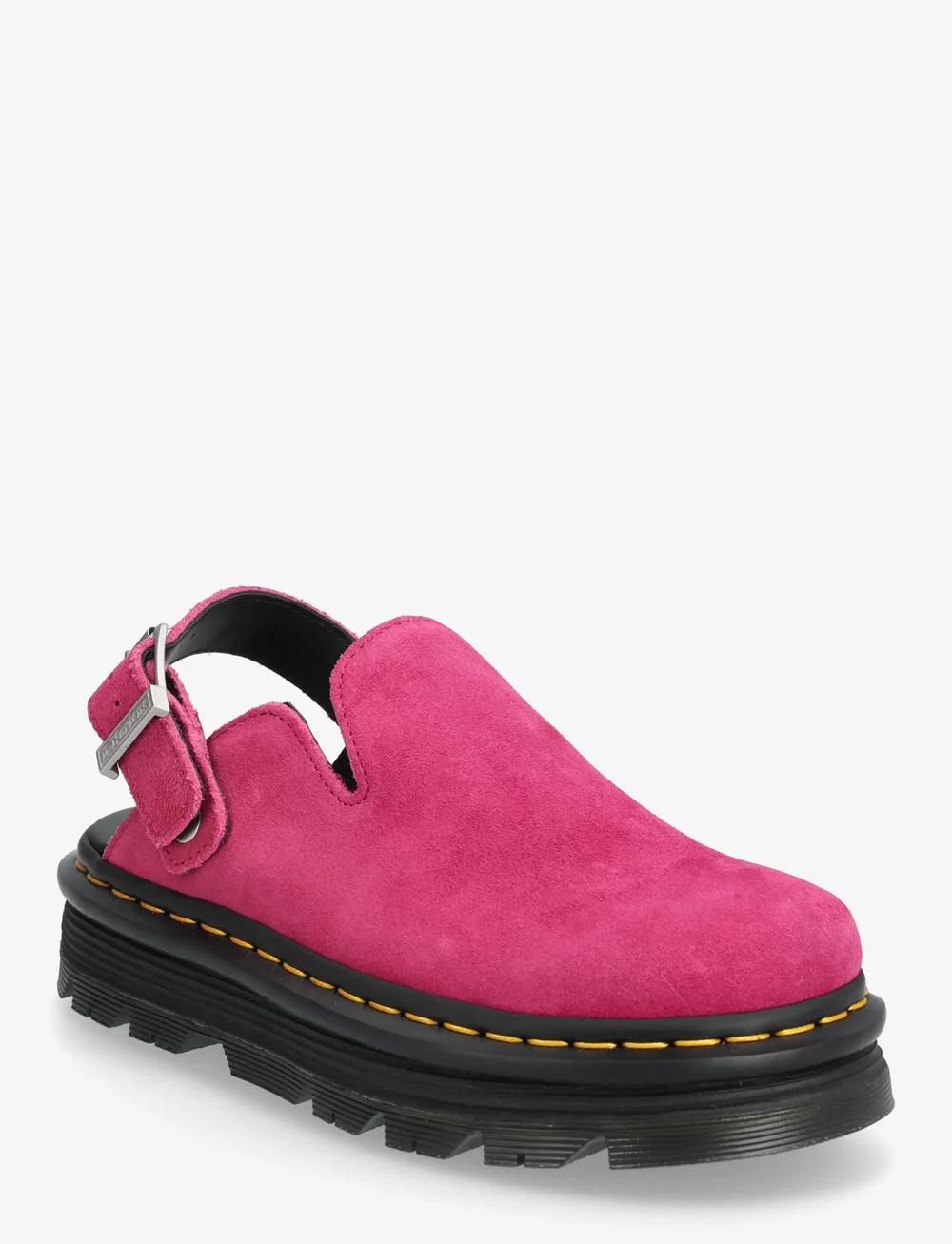 Dr. Martens - Zebzag Mule - Suede - kontsata muula-stiilid jalanõud - fuchsia pink - 0
