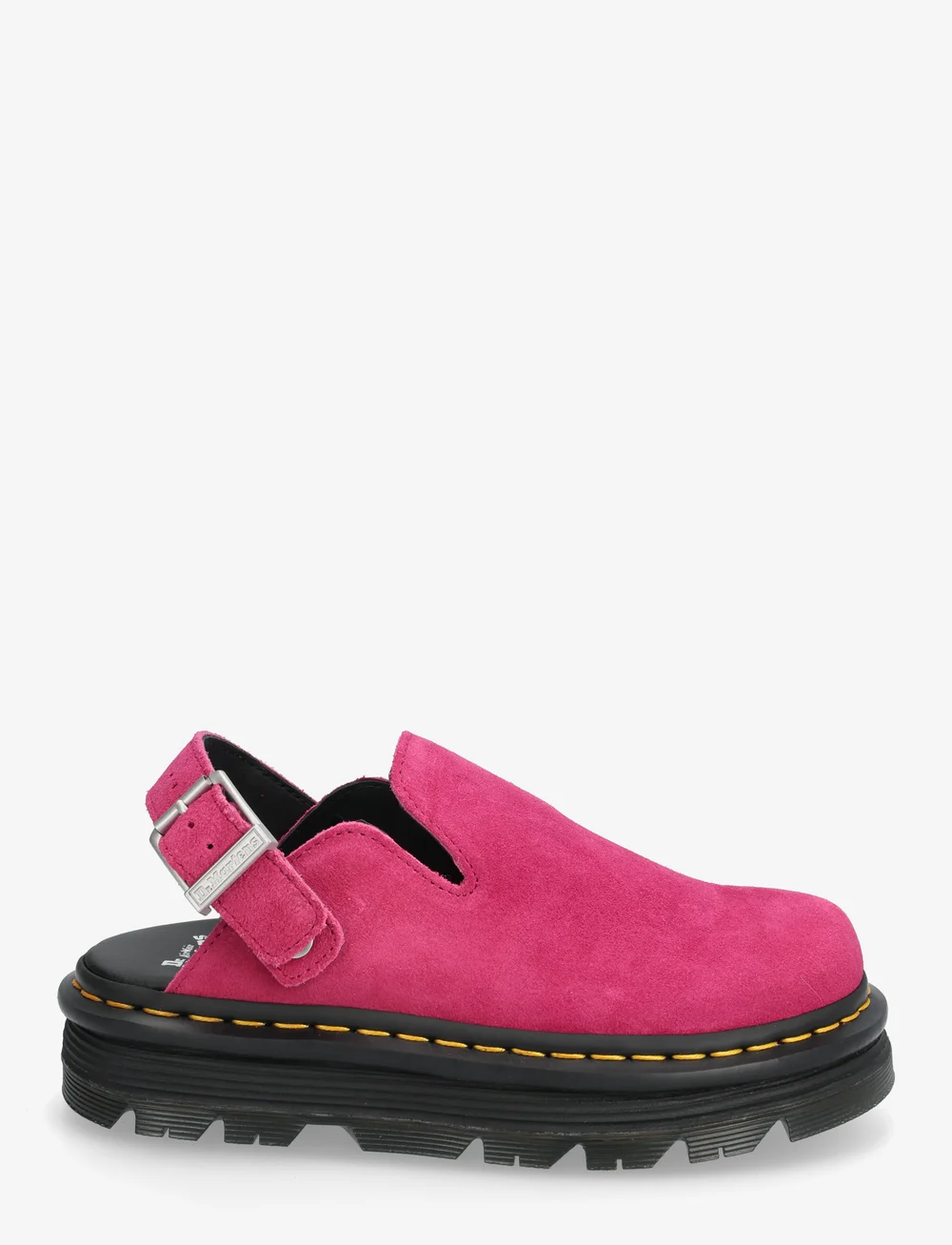 Dr. Martens - Zebzag Mule - Suede - kontsata muula-stiilid jalanõud - fuchsia pink - 1