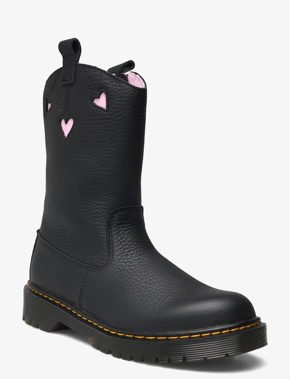 Pink heart doc martens clearance