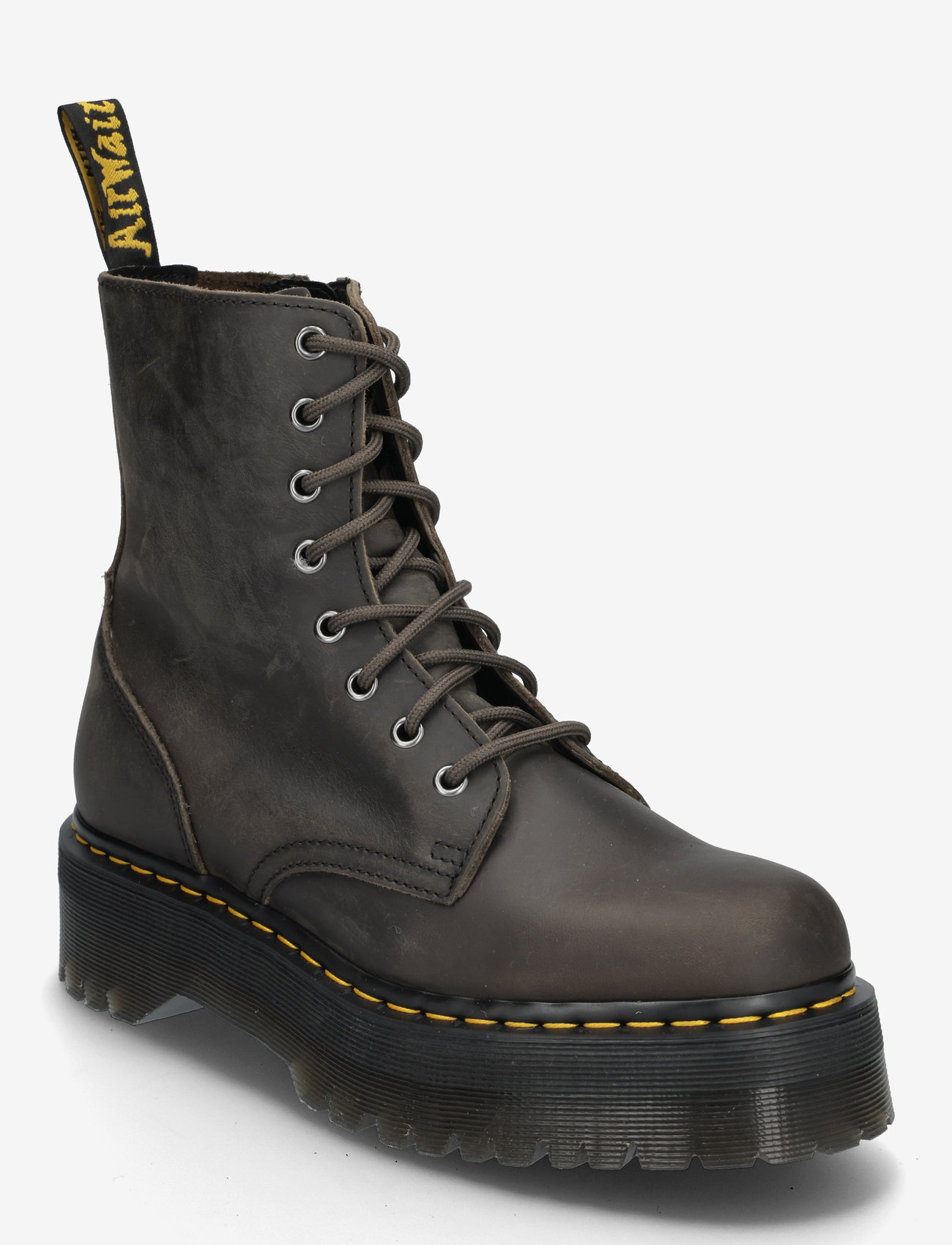 Martens Jadon Burnished Waxy Pull Up Wp (DMS31985) Bottes