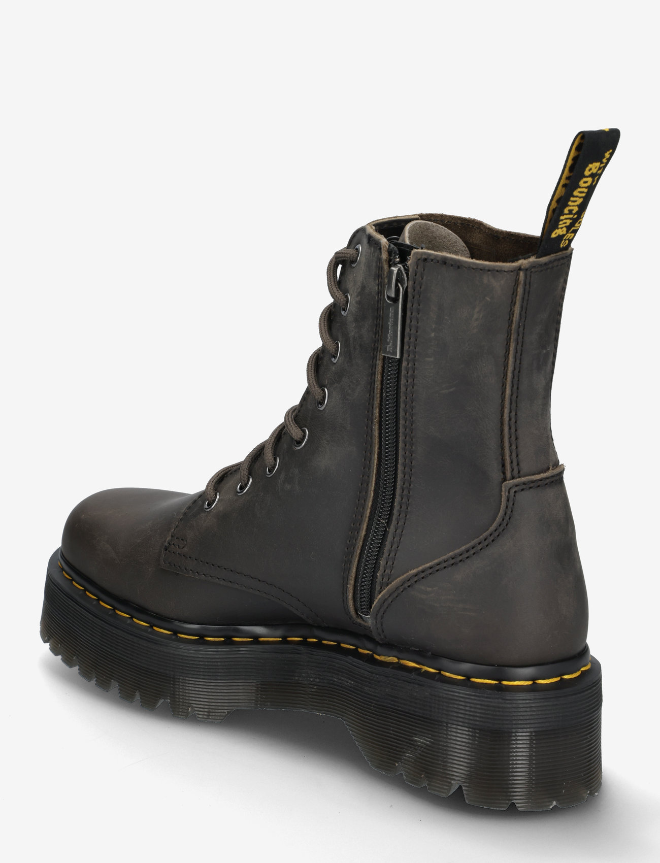 Charcoal Grey Doc Martens Gray Boots Jadon Max Martens Jadon Dr