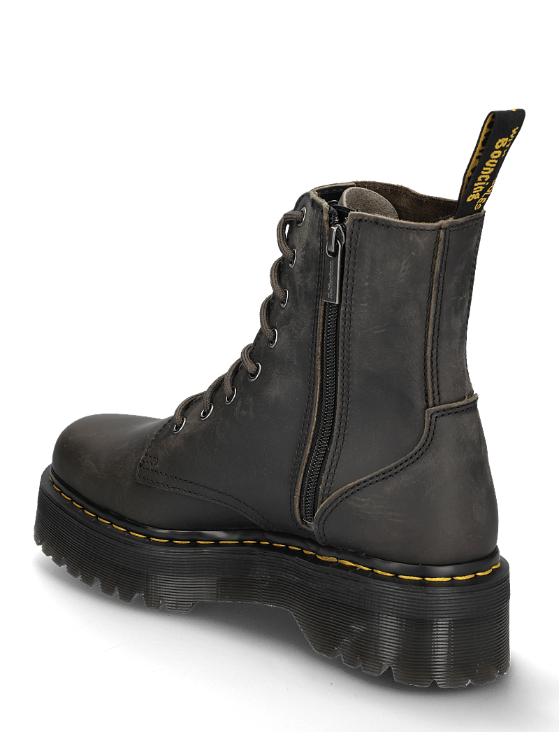 Charcoal Grey Doc Martens Gray Boots Jadon Max Martens Jadon Dr