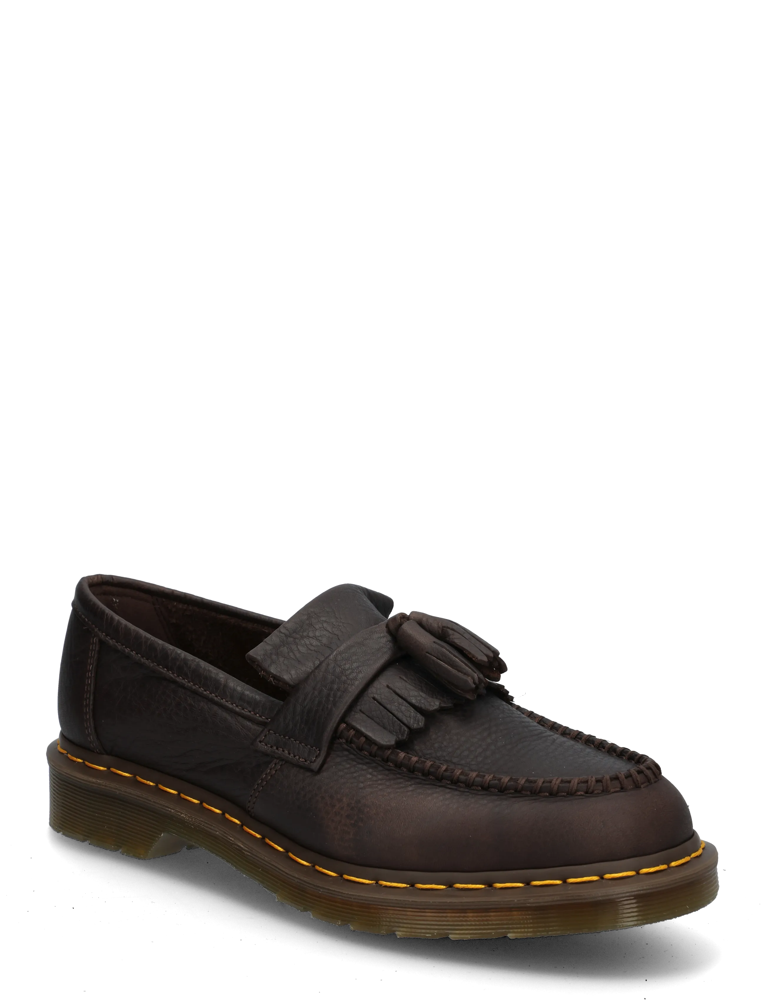 Dr. Martens Adrian Ys Dark Brown Ambassador - Shoes - DARK BROWN / brown