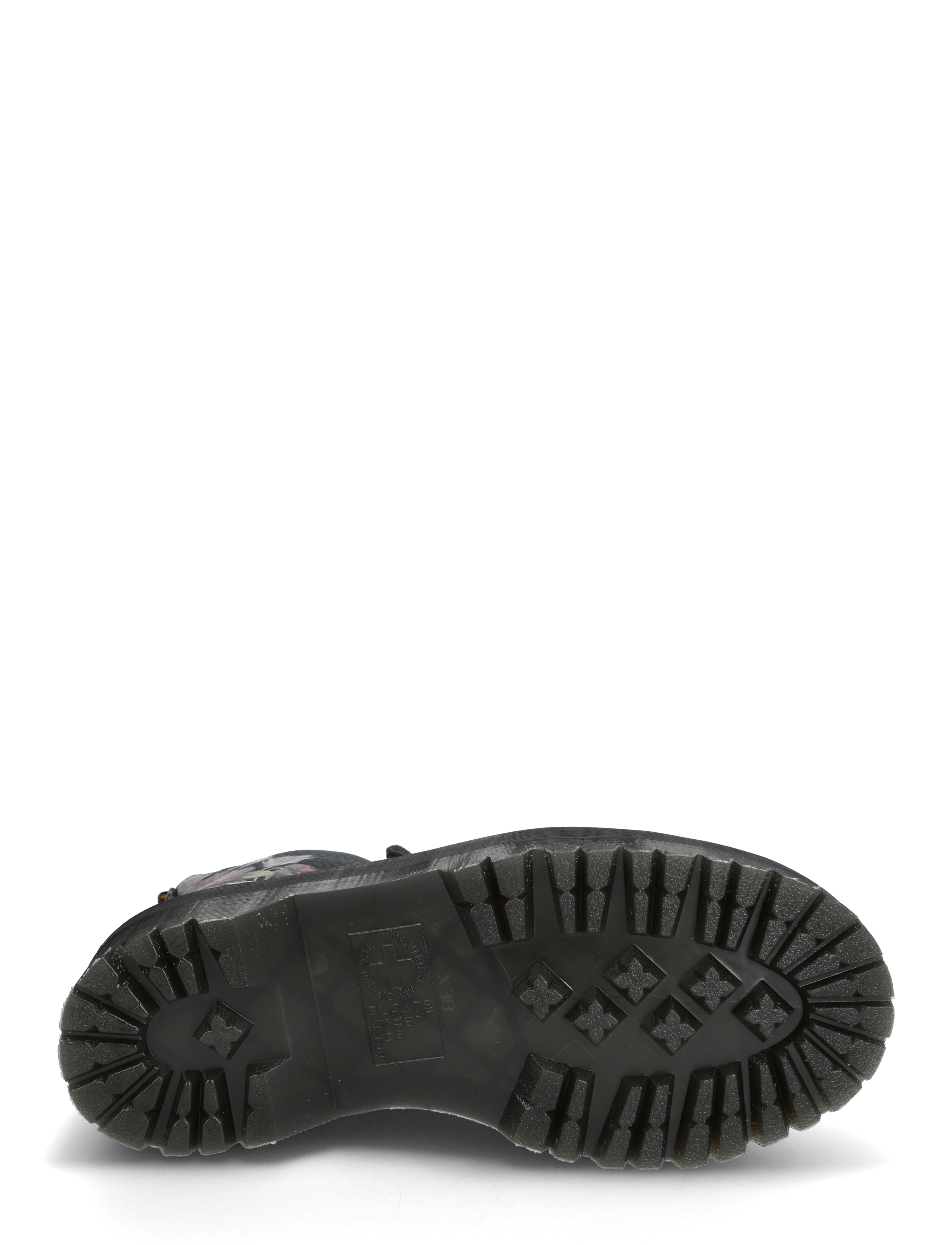 Dr. Martens - Sinclair Black Decayed Roses Classic Tumbled Nappa - black - 4