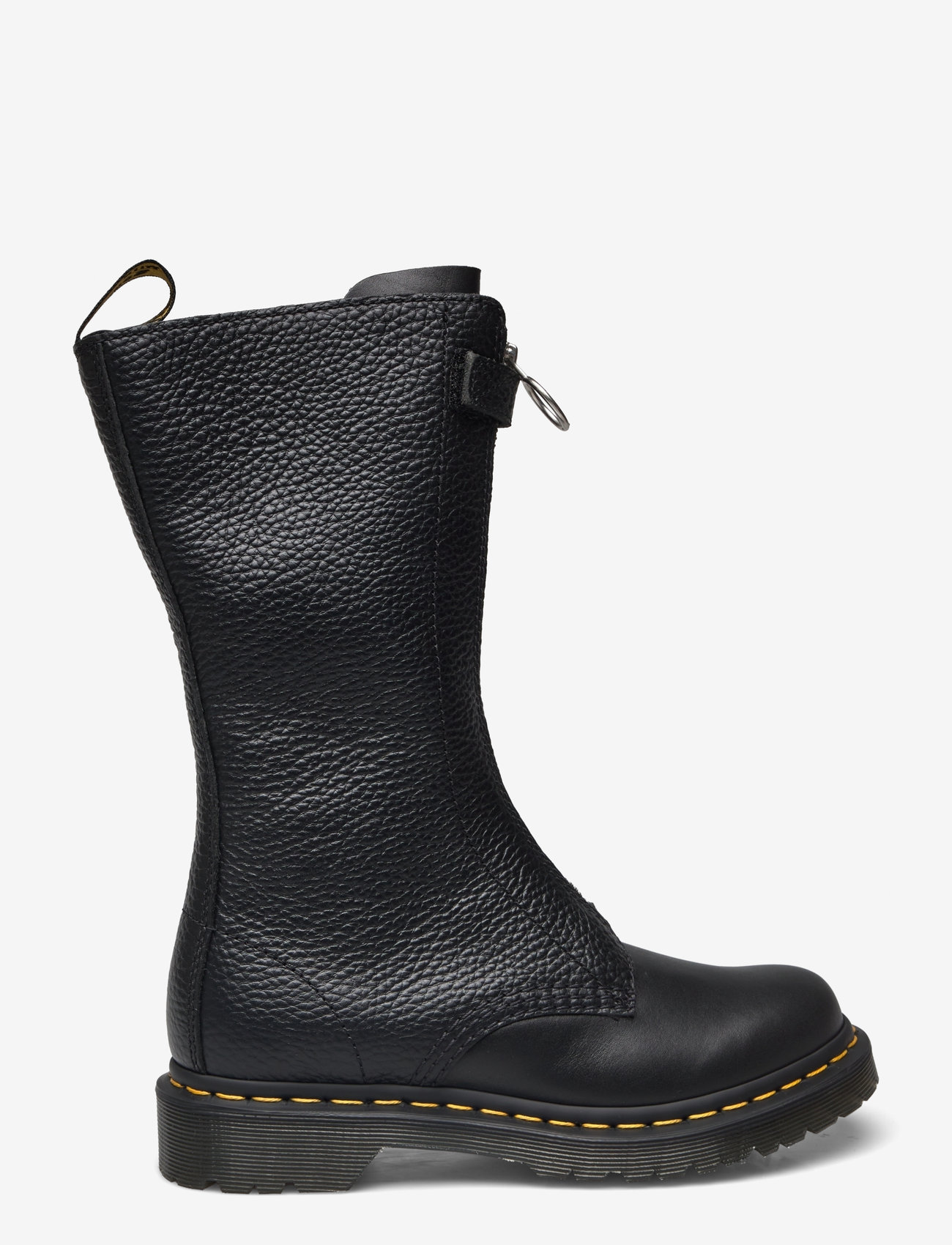 Martens 1b99 Frnt Zip Black Wanama+milled Nappa (DMS32053001