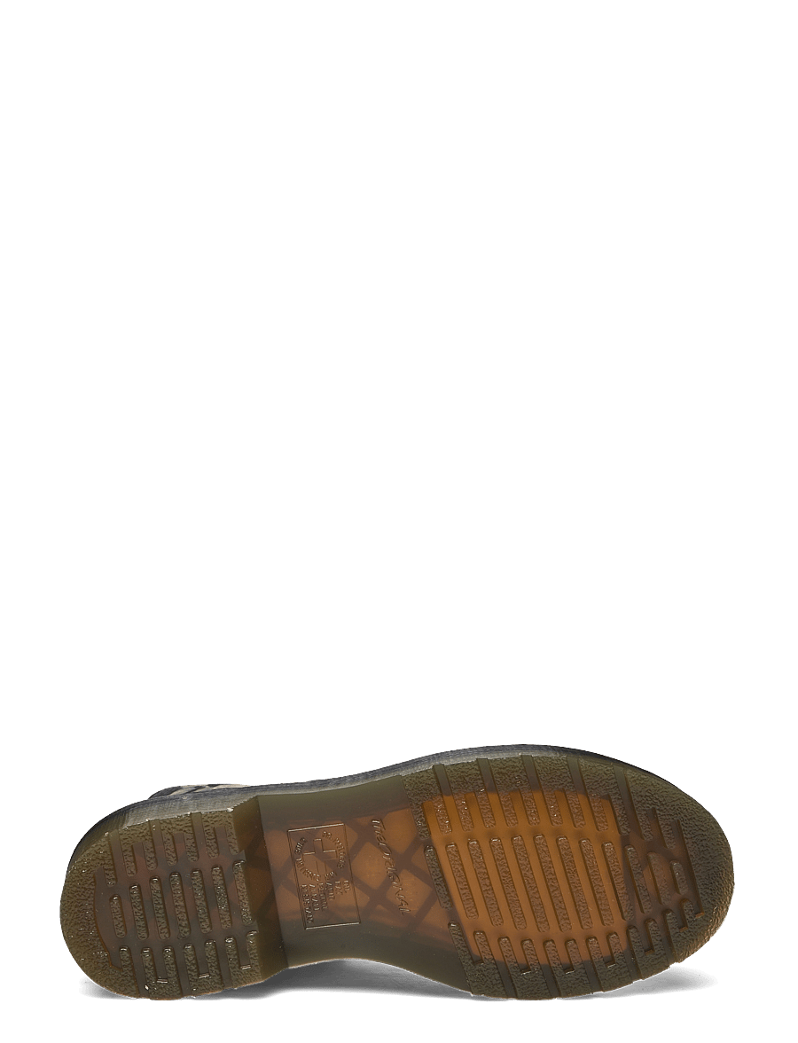 Dr. Martens - 1460 Black Decayed Roses Classic Tumbled Nappa - nauhalliset nilkkurit - black - 4