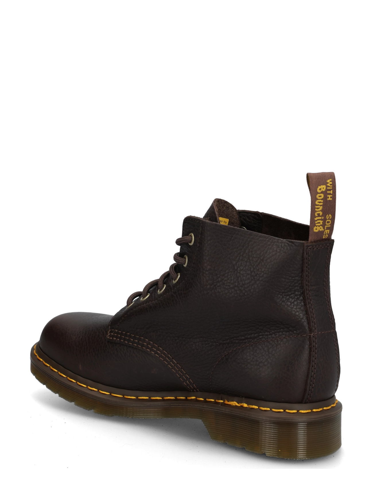 Dr. Martens - 101 Ub Dark Brown Ambassador - laced boots - dark brown - 1