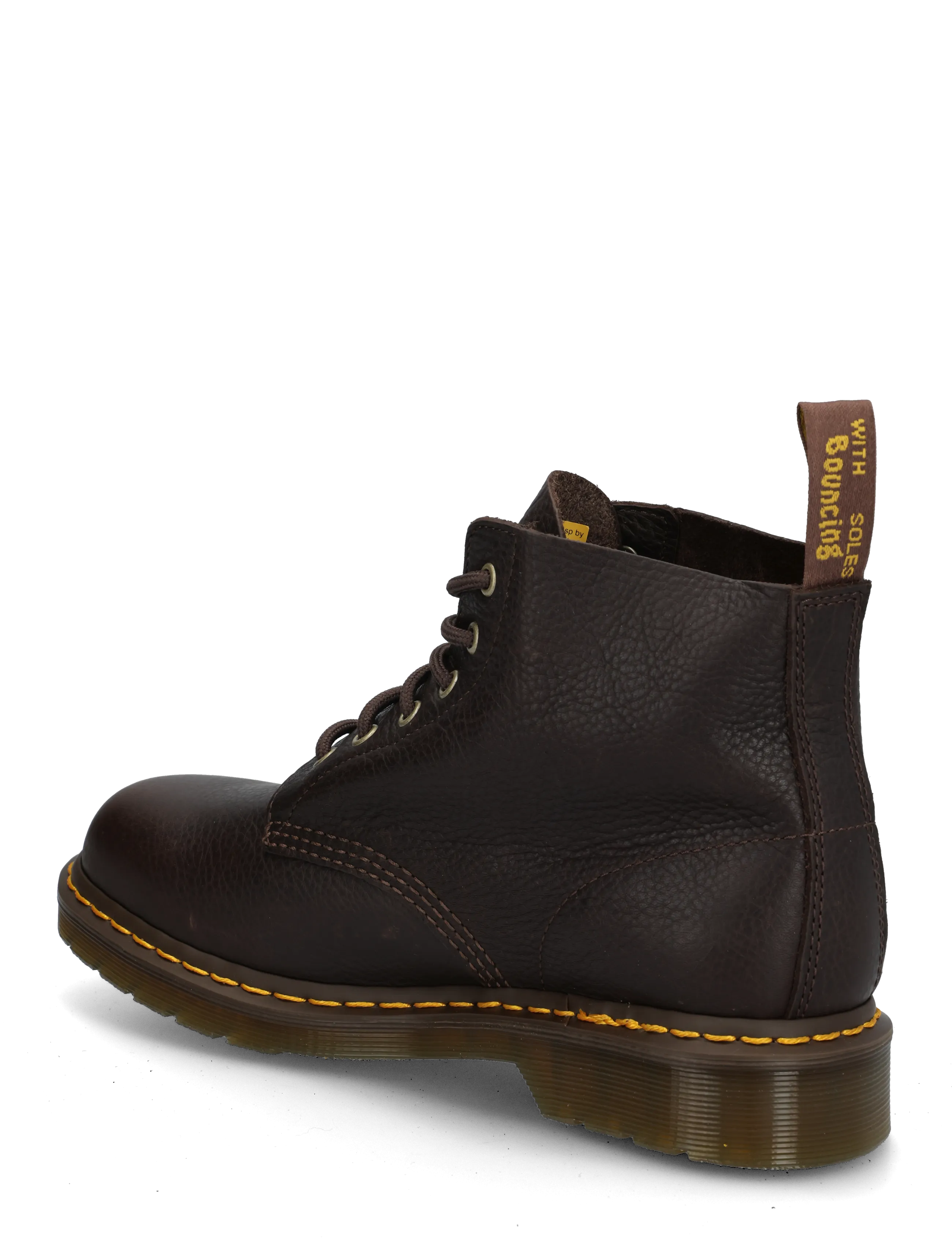 Dr. Martens - 101 Ub Dark Brown Ambassador - laced boots - dark brown - 1