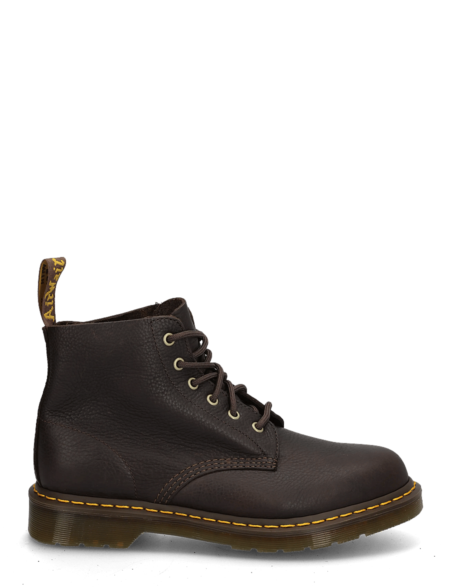 Dr. Martens - 101 Ub Dark Brown Ambassador - laced boots - dark brown - 2