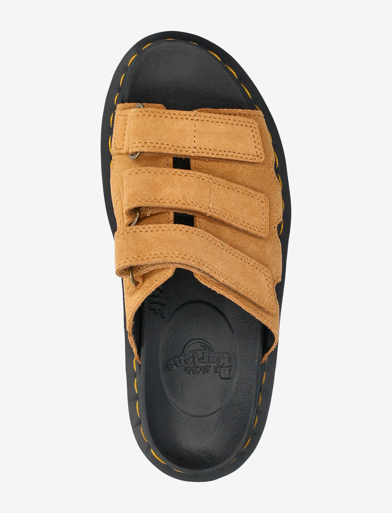 Dr. Martens - Raine Slide Tan Vt Eh Suede - platta sandaler - tan vt - 3