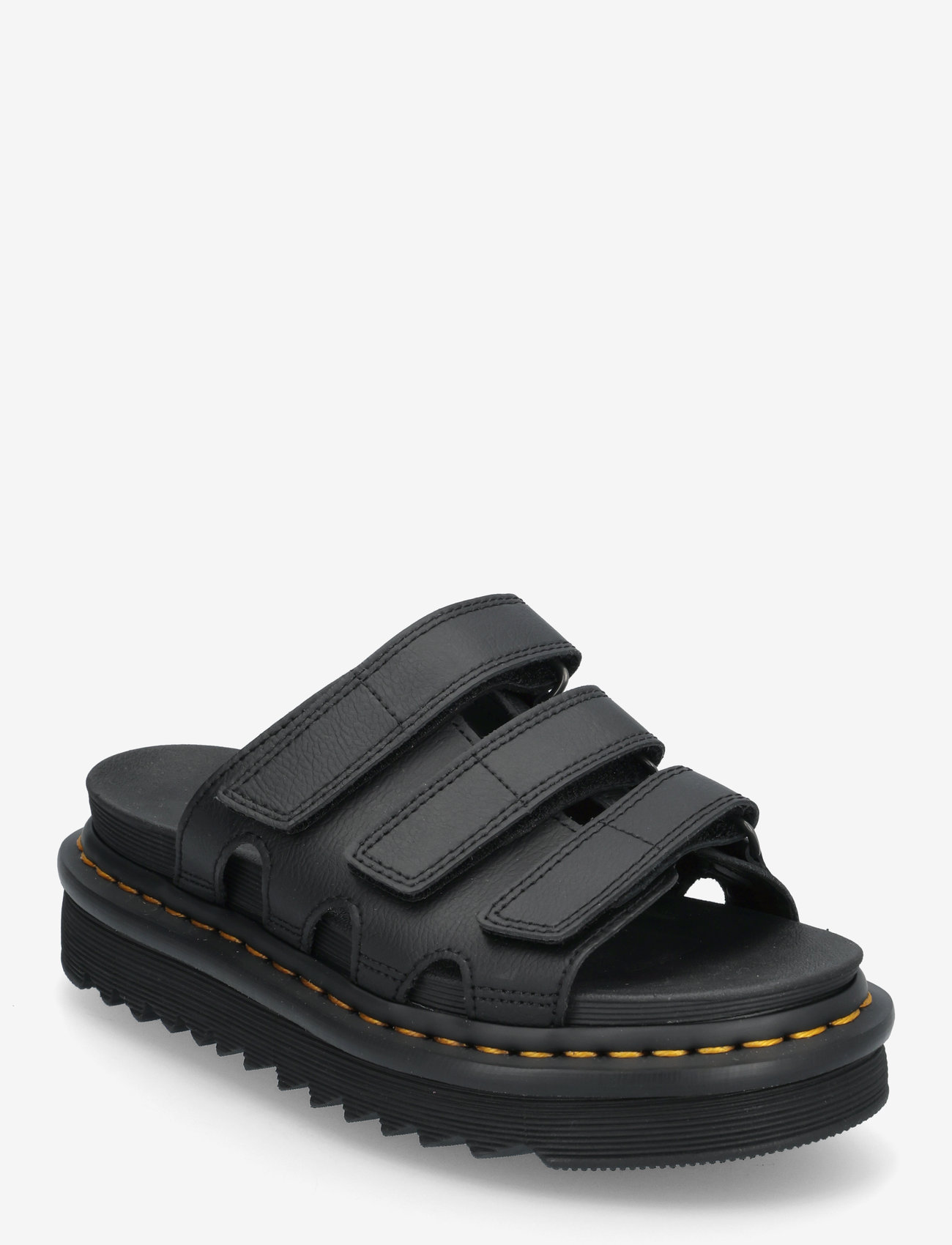 Dr. Martens - Raine Slide Black Athena - platta sandaler - black - 0