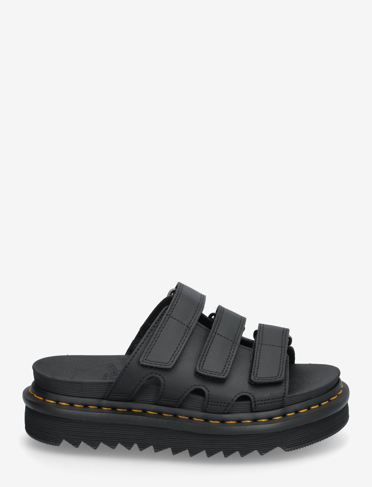 Dr. Martens - Raine Slide Black Athena - platta sandaler - black - 1