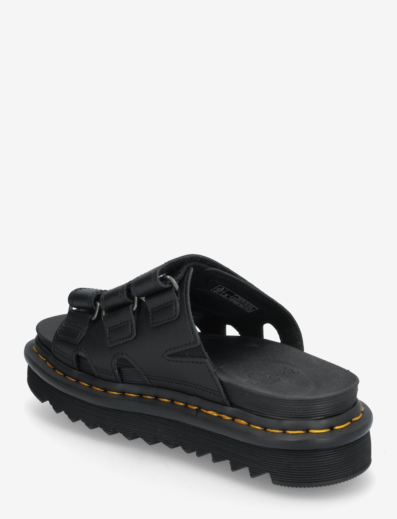 Dr. Martens - Raine Slide Black Athena - platta sandaler - black - 2