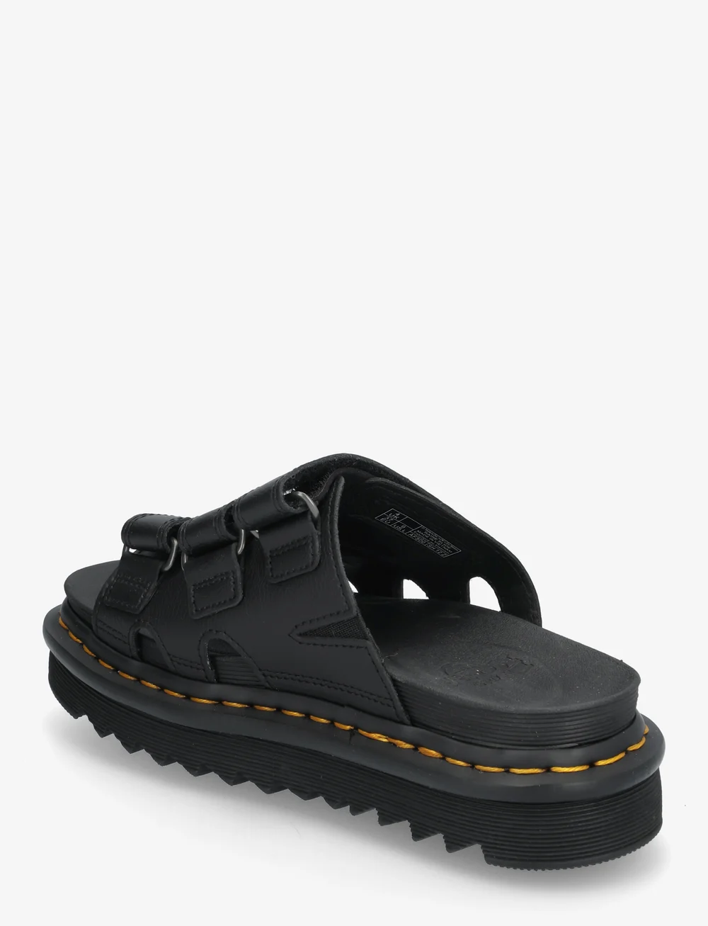 Dr. Martens - Raine Slide Black Athena - kontsata sandaalid - black - 2