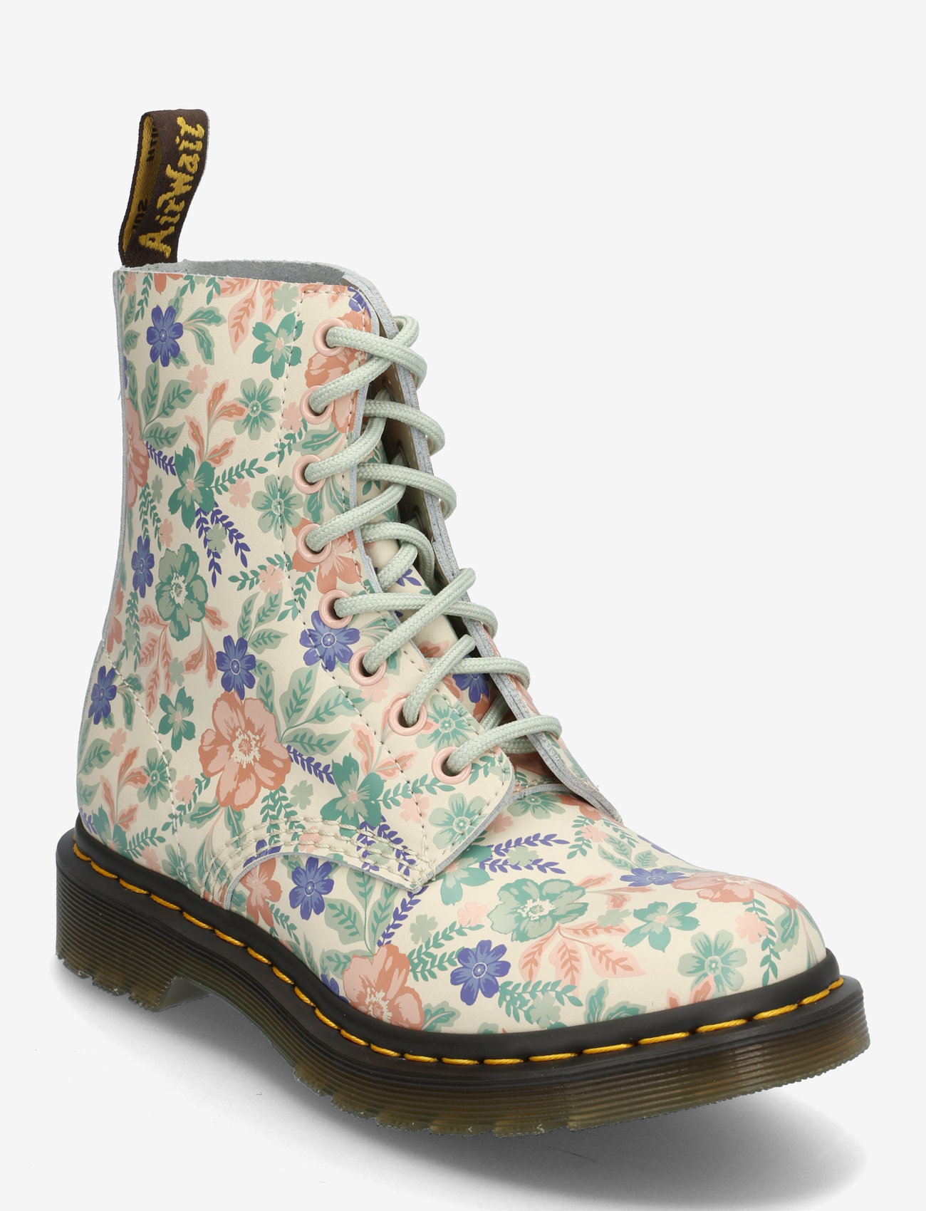 Dr. Martens - 1460 Pascal Cloud Cream+Multi Genix Nappa - cloud cream+multi - 0