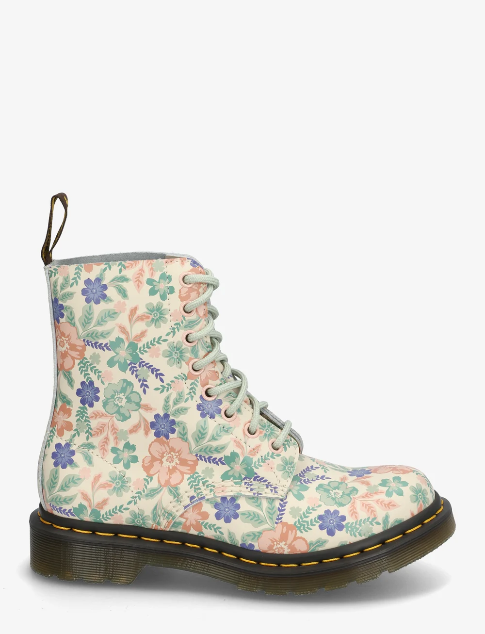 Dr. Martens - 1460 Pascal Cloud Cream+Multi Genix Nappa - Šņorējami zābaki - cloud cream+multi - 1