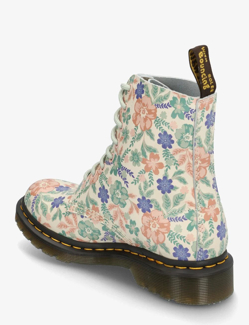 Dr. Martens - 1460 Pascal Cloud Cream+Multi Genix Nappa - Šņorējami zābaki - cloud cream+multi - 2