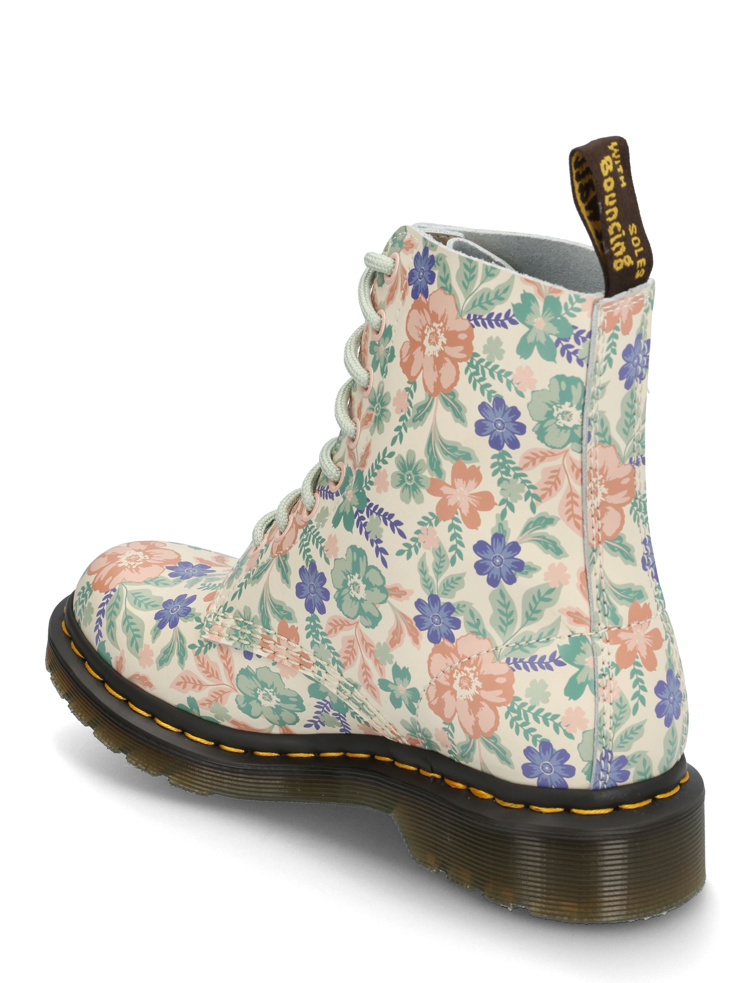 Dr. Martens - 1460 Pascal Cloud Cream+Multi Genix Nappa - cloud cream+multi - 2