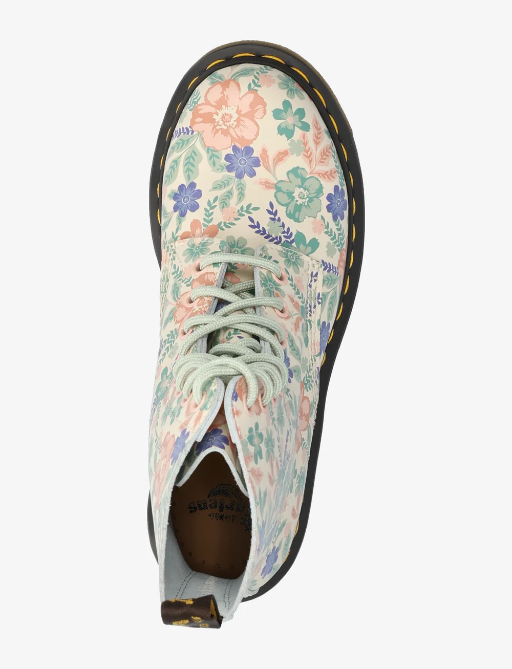 Dr. Martens - 1460 Pascal Cloud Cream+Multi Genix Nappa - Šņorējami zābaki - cloud cream+multi - 3
