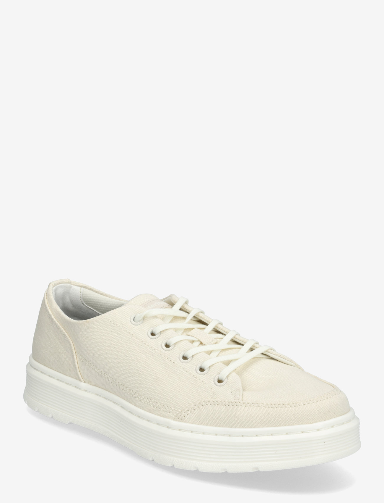 Dr. Martens - Brookline 6 Eye Off White Canvas - low tops - off white - 0