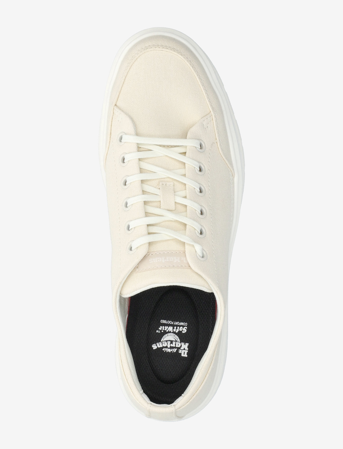 Dr. Martens - Brookline 6 Eye Off White Canvas - low tops - off white - 3