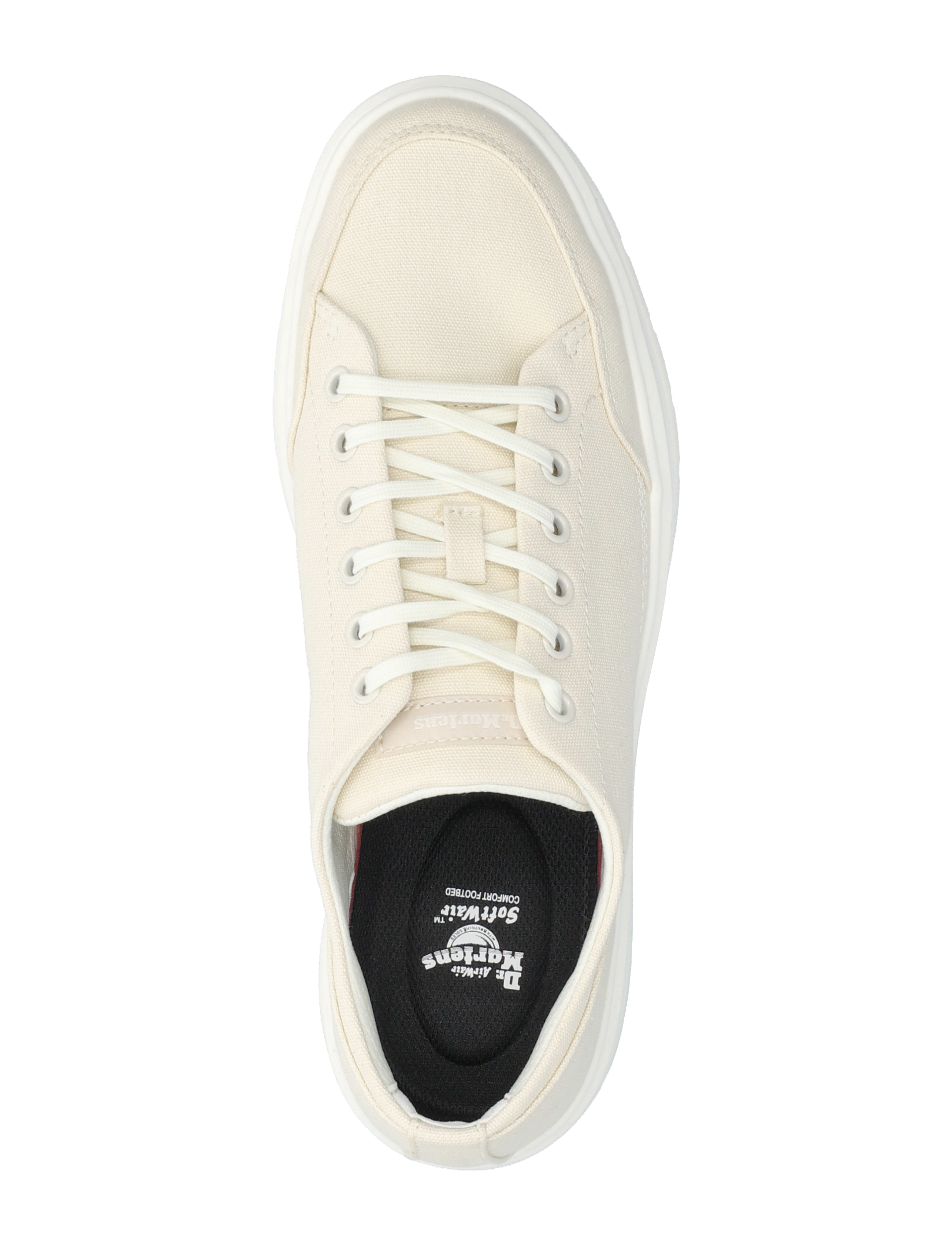 Dr. Martens - Brookline 6 Eye Off White Canvas - off white - 3