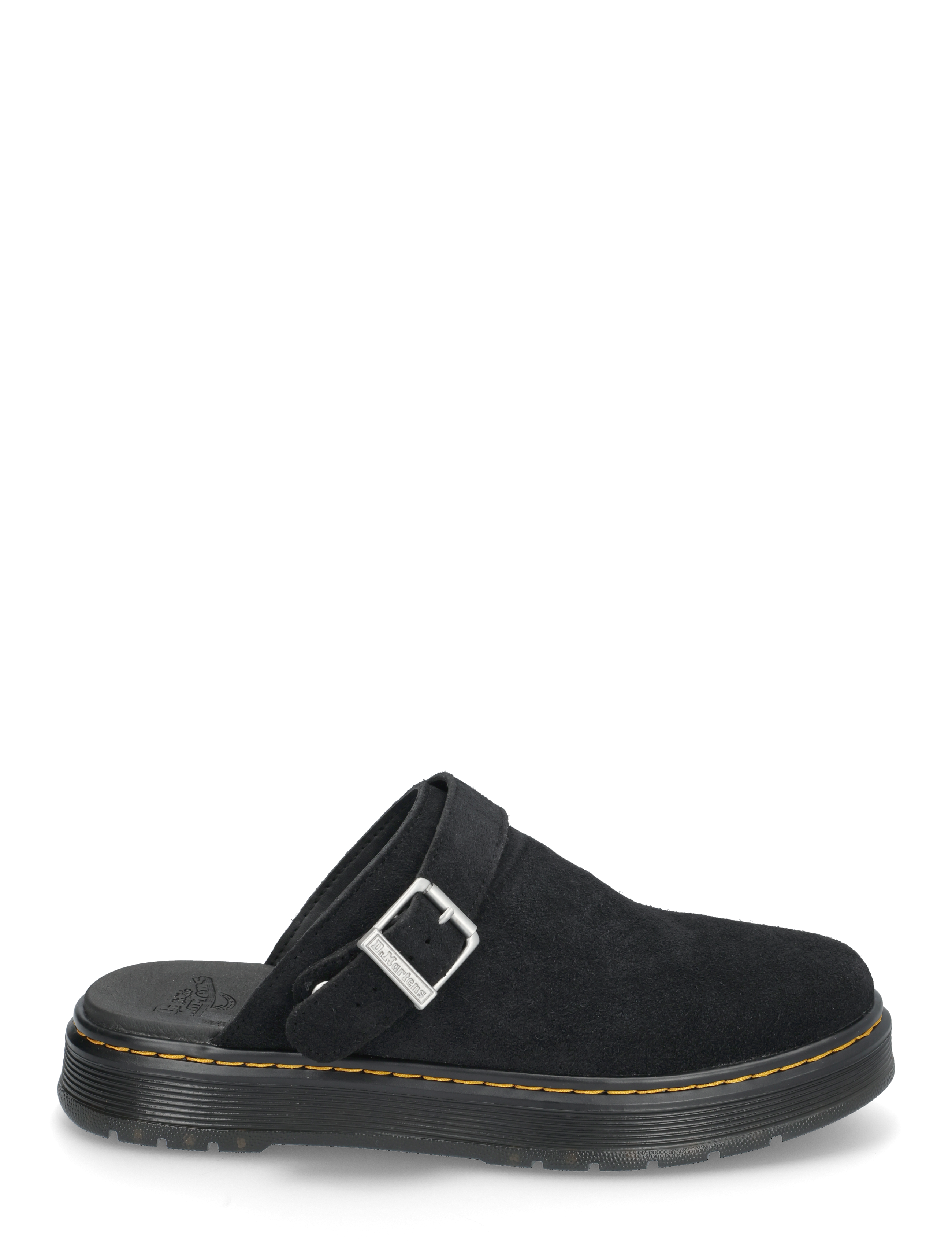 Dr. Martens - Brookline Mule Black Bronx Suede - mulor & clogs - black - 1