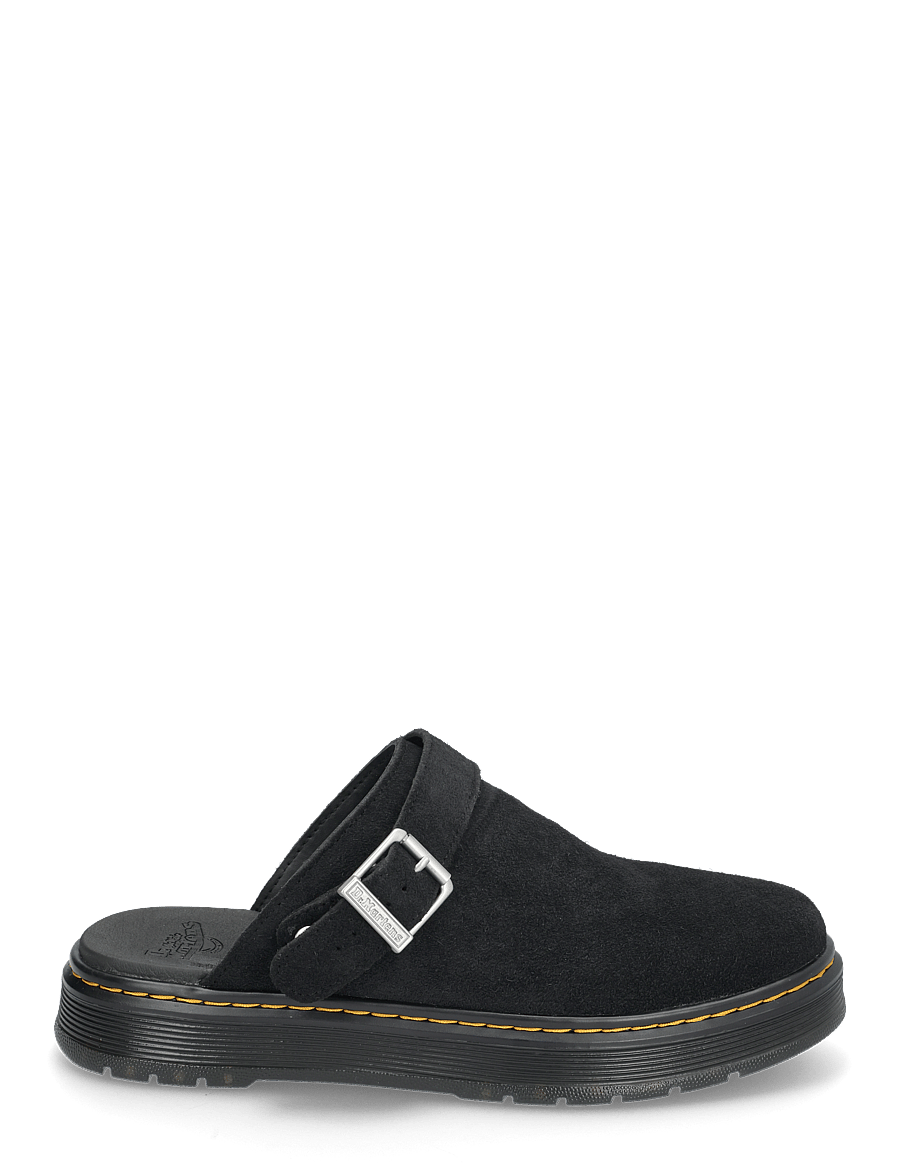 Dr. Martens - Brookline Mule Black Bronx Suede - muula-kingad ja kotad - black - 1