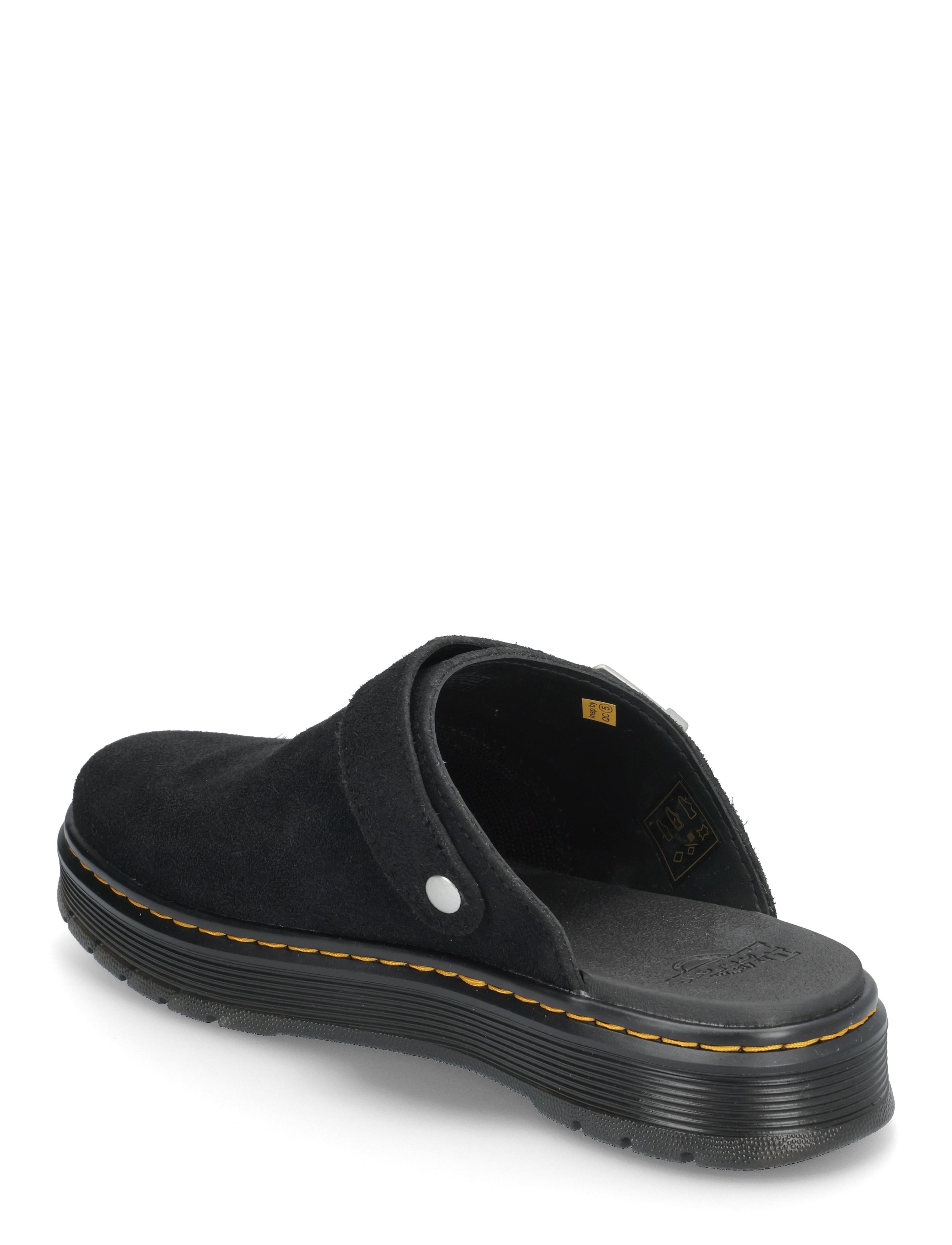 Dr. Martens - Brookline Mule Black Bronx Suede - mulor & clogs - black - 2