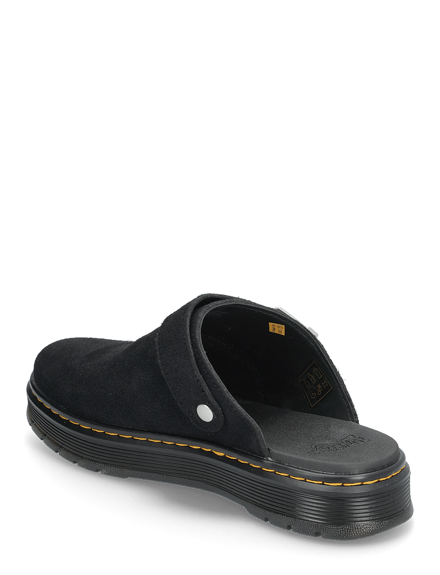 Dr. Martens - Brookline Mule Black Bronx Suede - muula-kingad ja kotad - black - 2