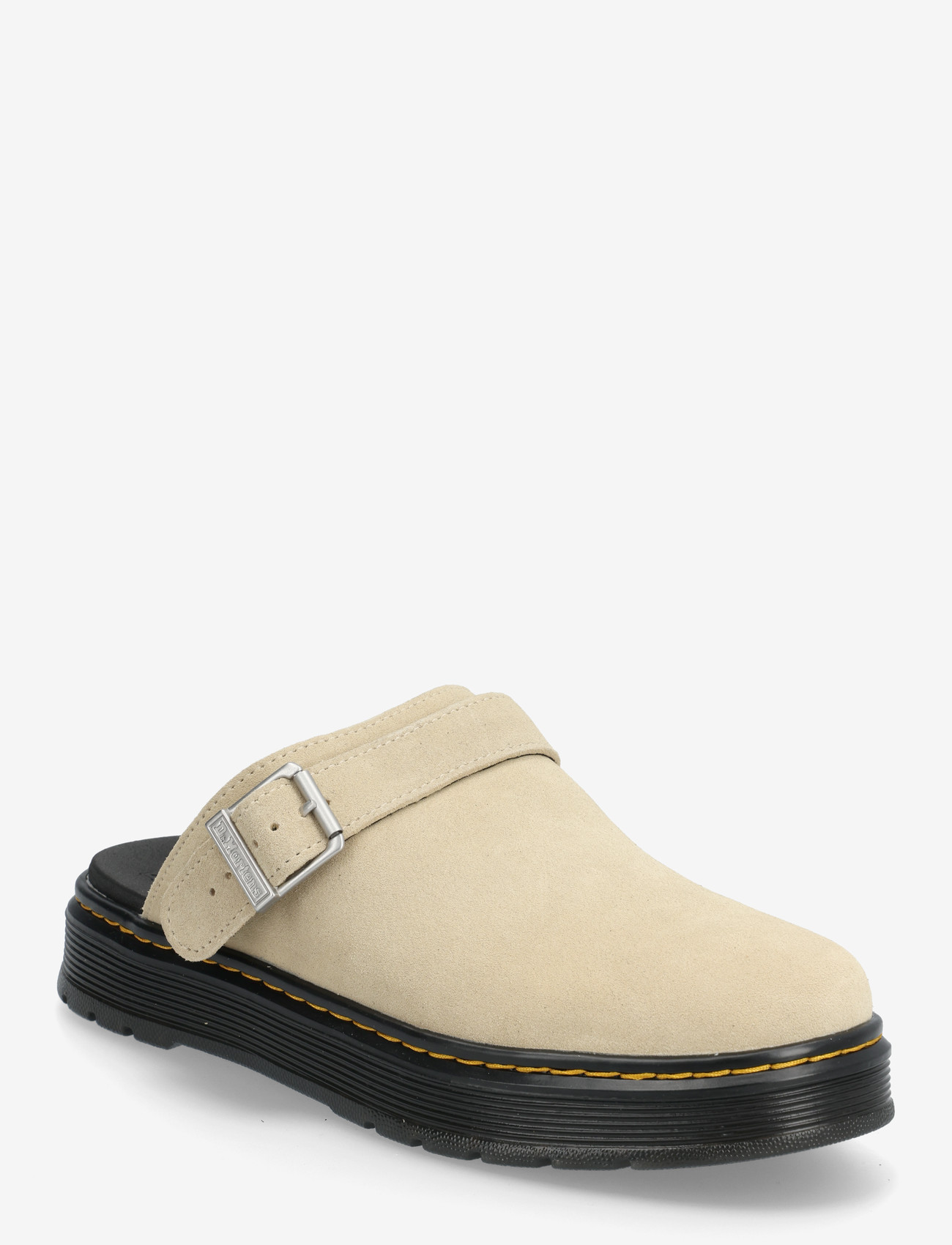Dr. Martens - Brookline Mule Light Tan Bronx Suede - mules & clogs - light tan - 0
