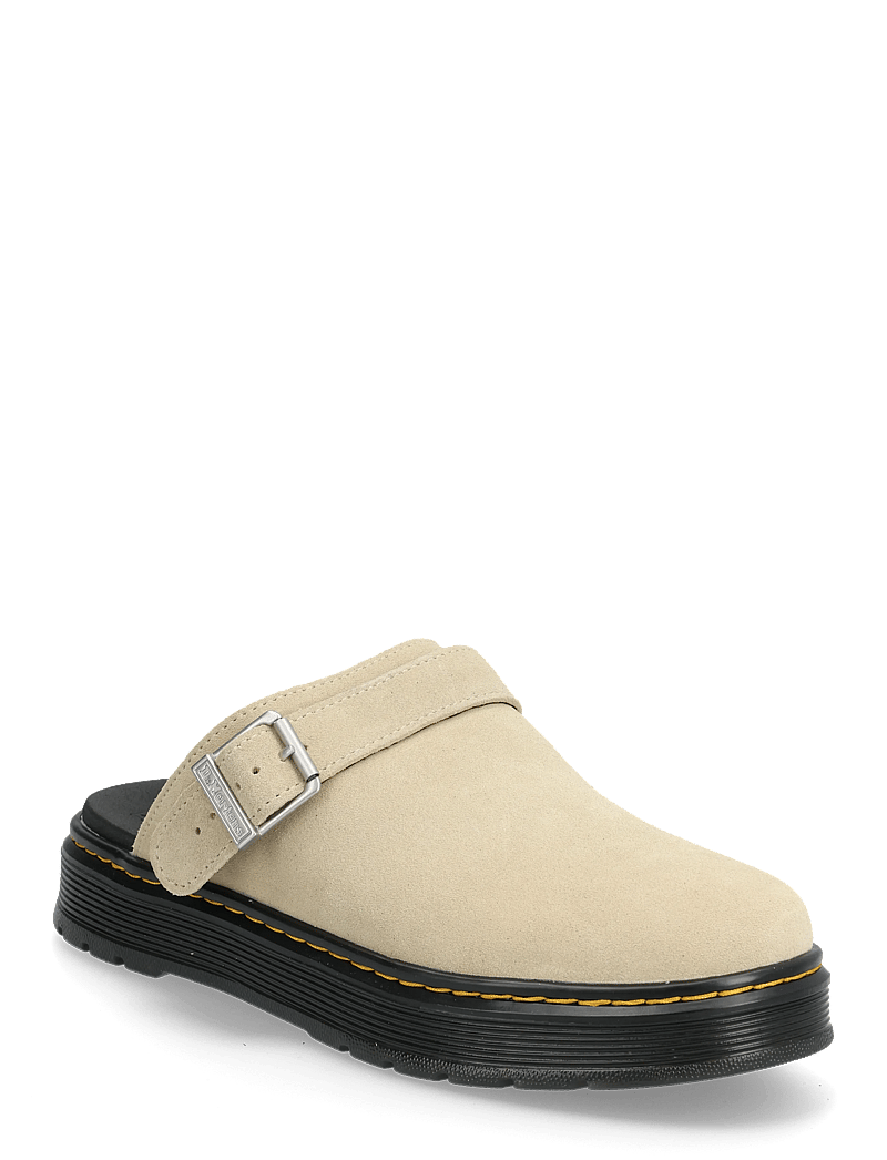 Dr. Martens - Brookline Mule Light Tan Bronx Suede - mules & clogs - light tan - 0