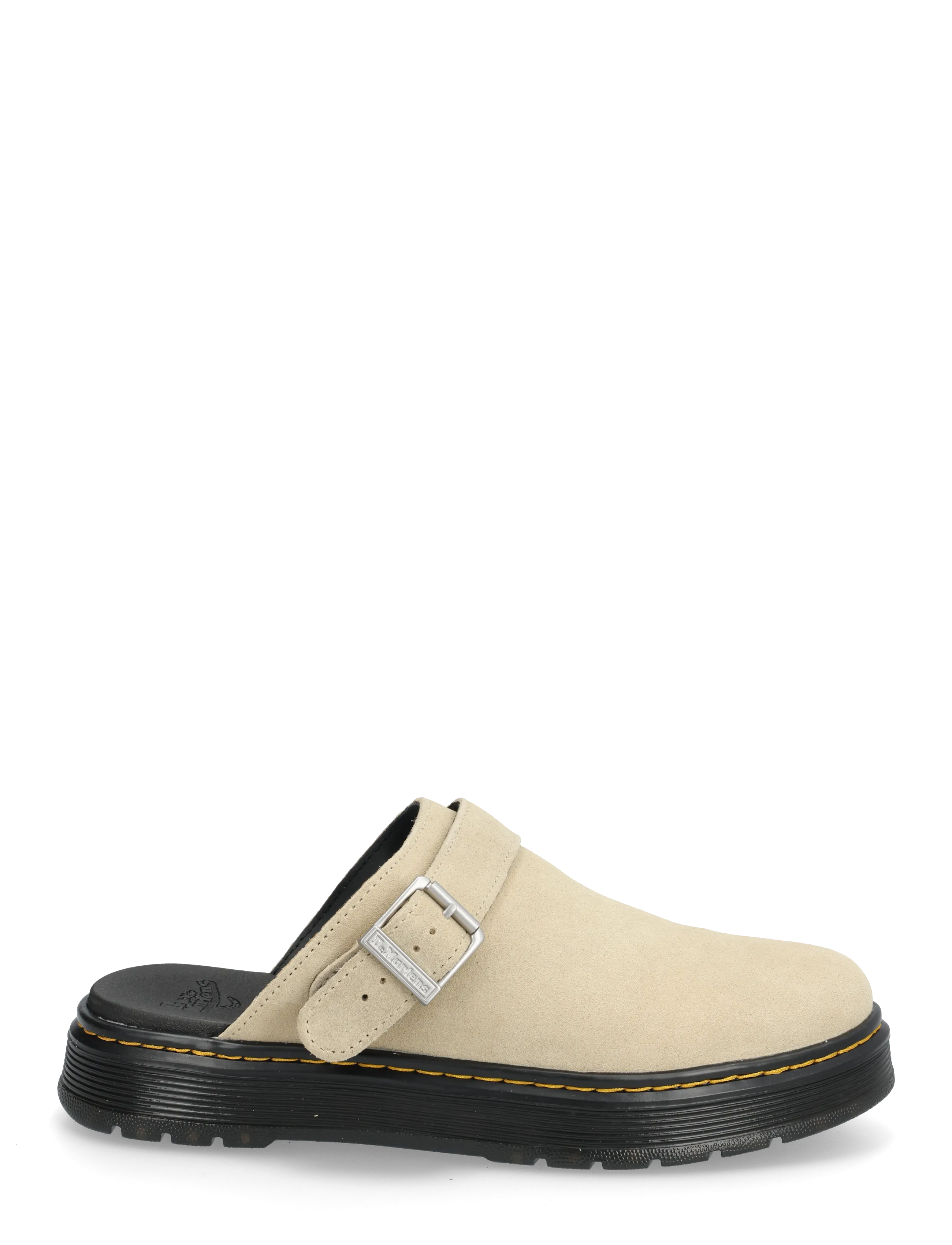 Dr. Martens - Brookline Mule Light Tan Bronx Suede - tagant lahtised kingad ja kotad - light tan - 1