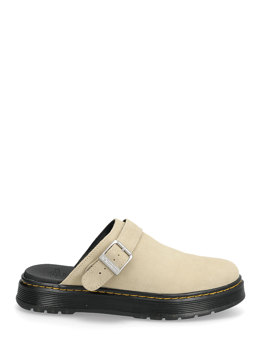 Dr. Martens - Brookline Mule Light Tan Bronx Suede - tagant lahtised kingad ja kotad - light tan - 1