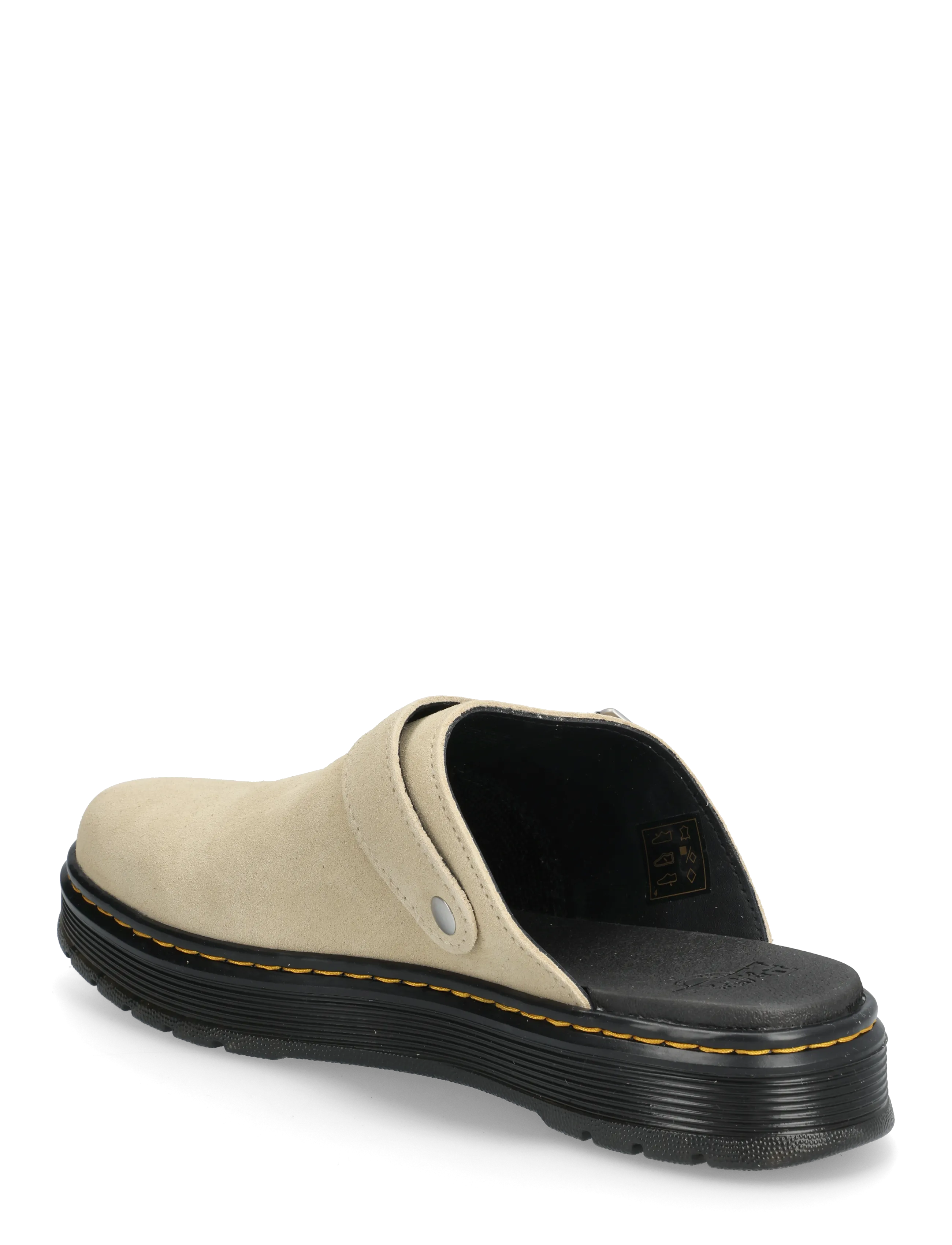 Dr. Martens - Brookline Mule Light Tan Bronx Suede - tagant lahtised kingad ja kotad - light tan - 2