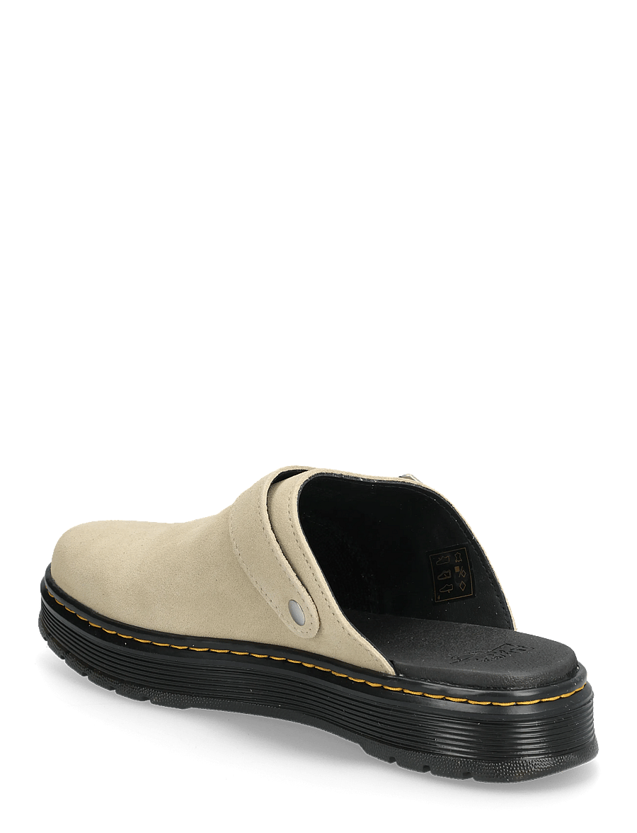 Dr. Martens - Brookline Mule Light Tan Bronx Suede - tagant lahtised kingad ja kotad - light tan - 2
