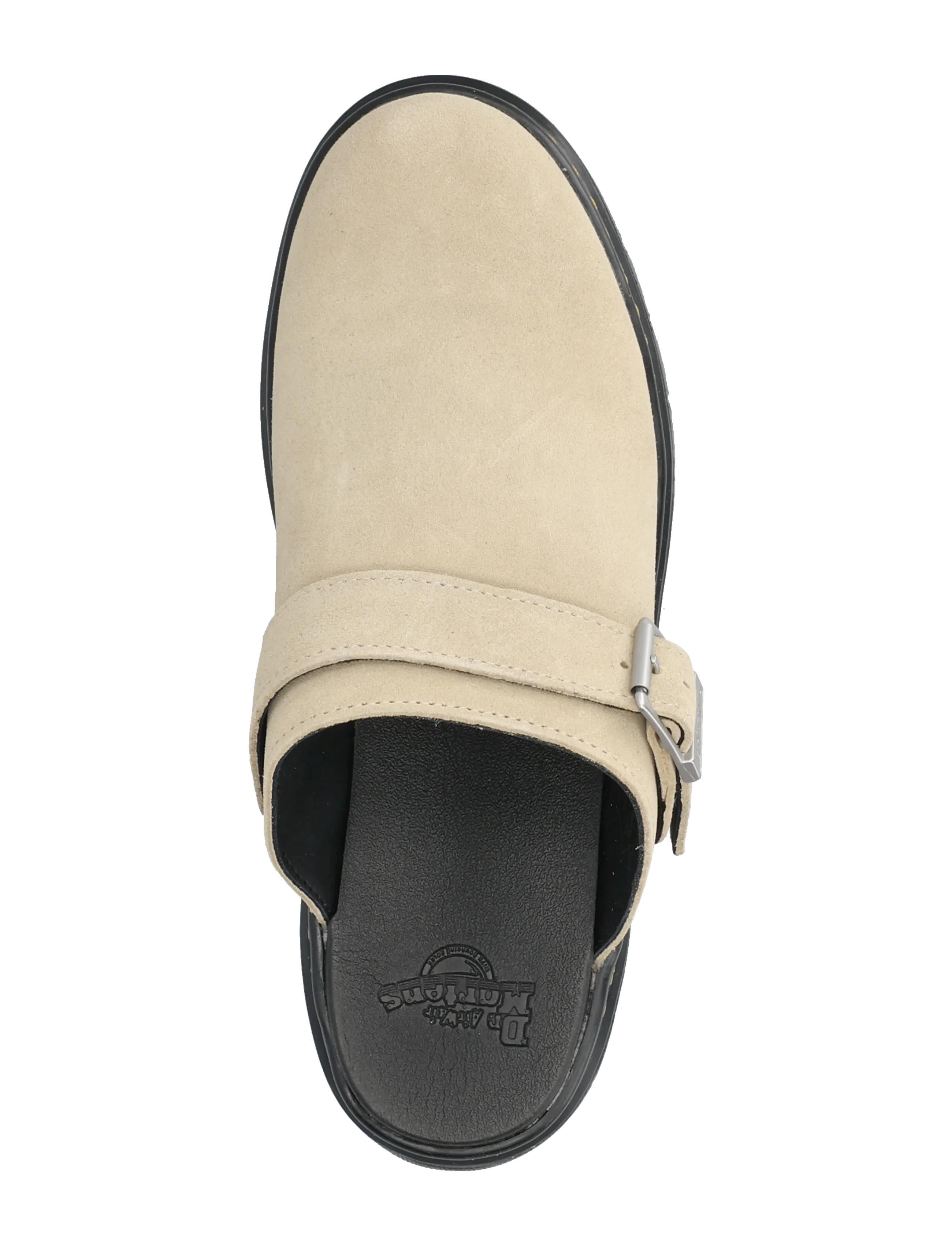 Dr. Martens - Brookline Mule Light Tan Bronx Suede - tagant lahtised kingad ja kotad - light tan - 3