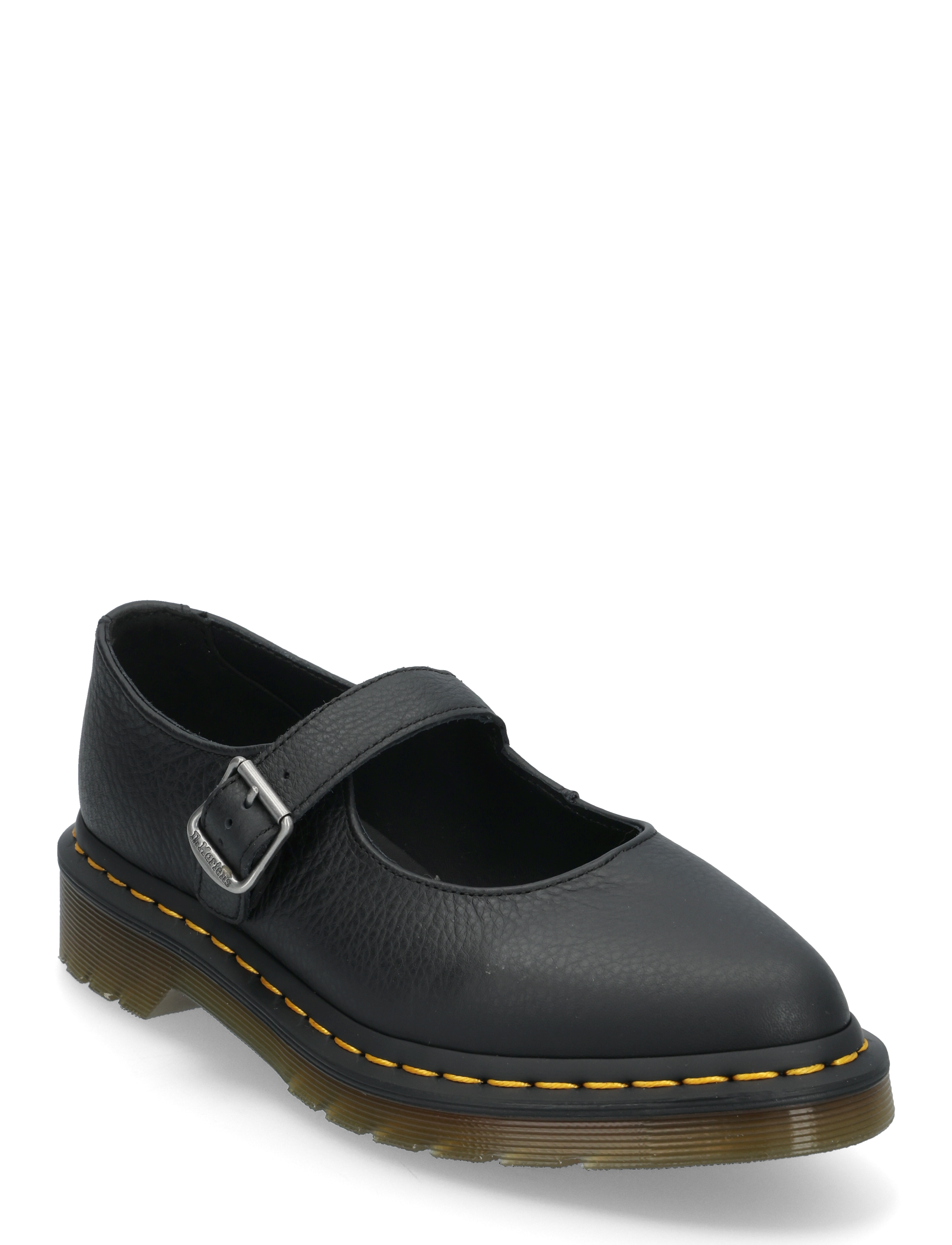 Dr. Martens Elphie Mj Black Virginia, 40, Schuhe, Schwarz - Flat Loafers, Frauen