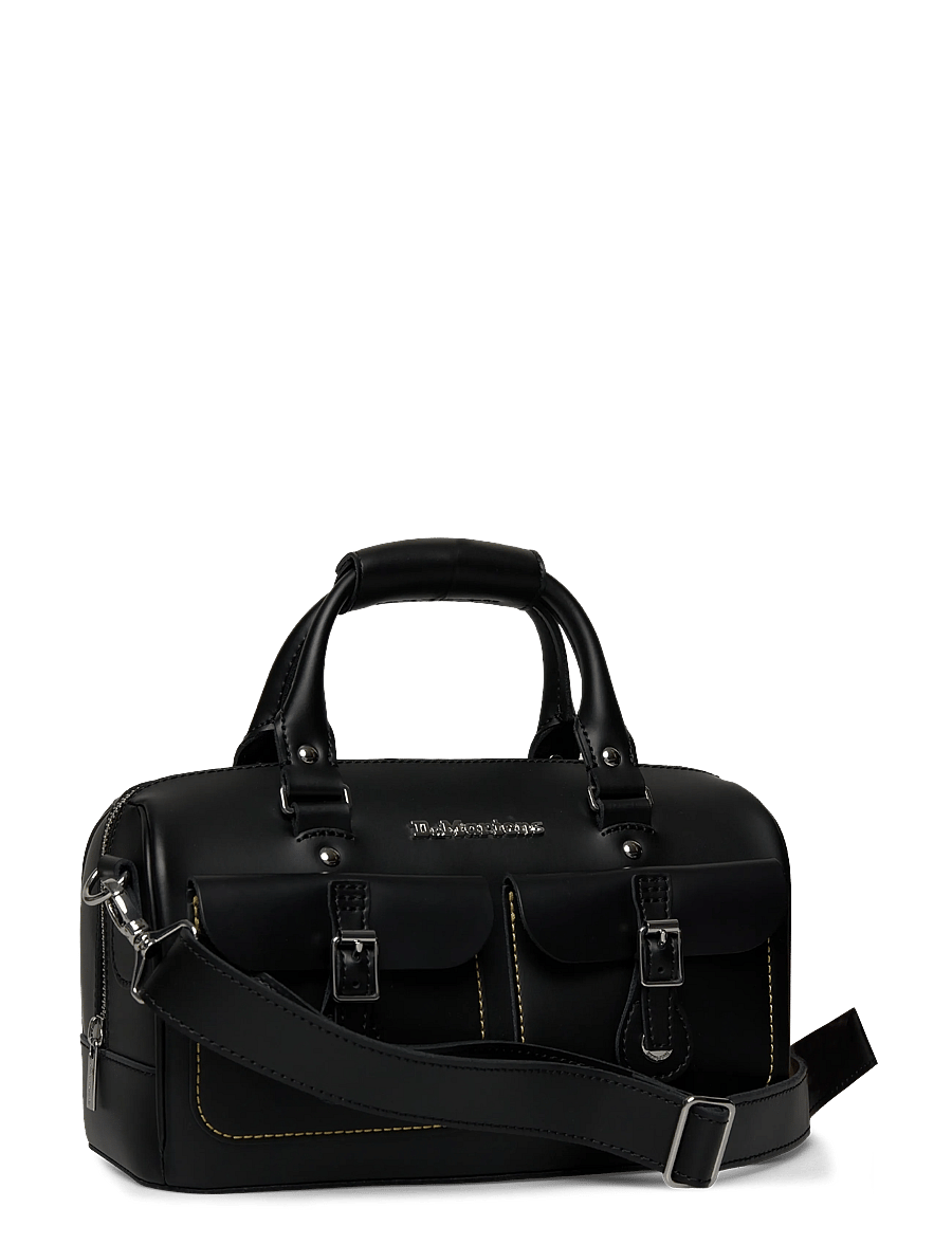 Dr. Martens - Top Handle Bag Black Kiev+Smooth - igapäevane stiil - black - 2