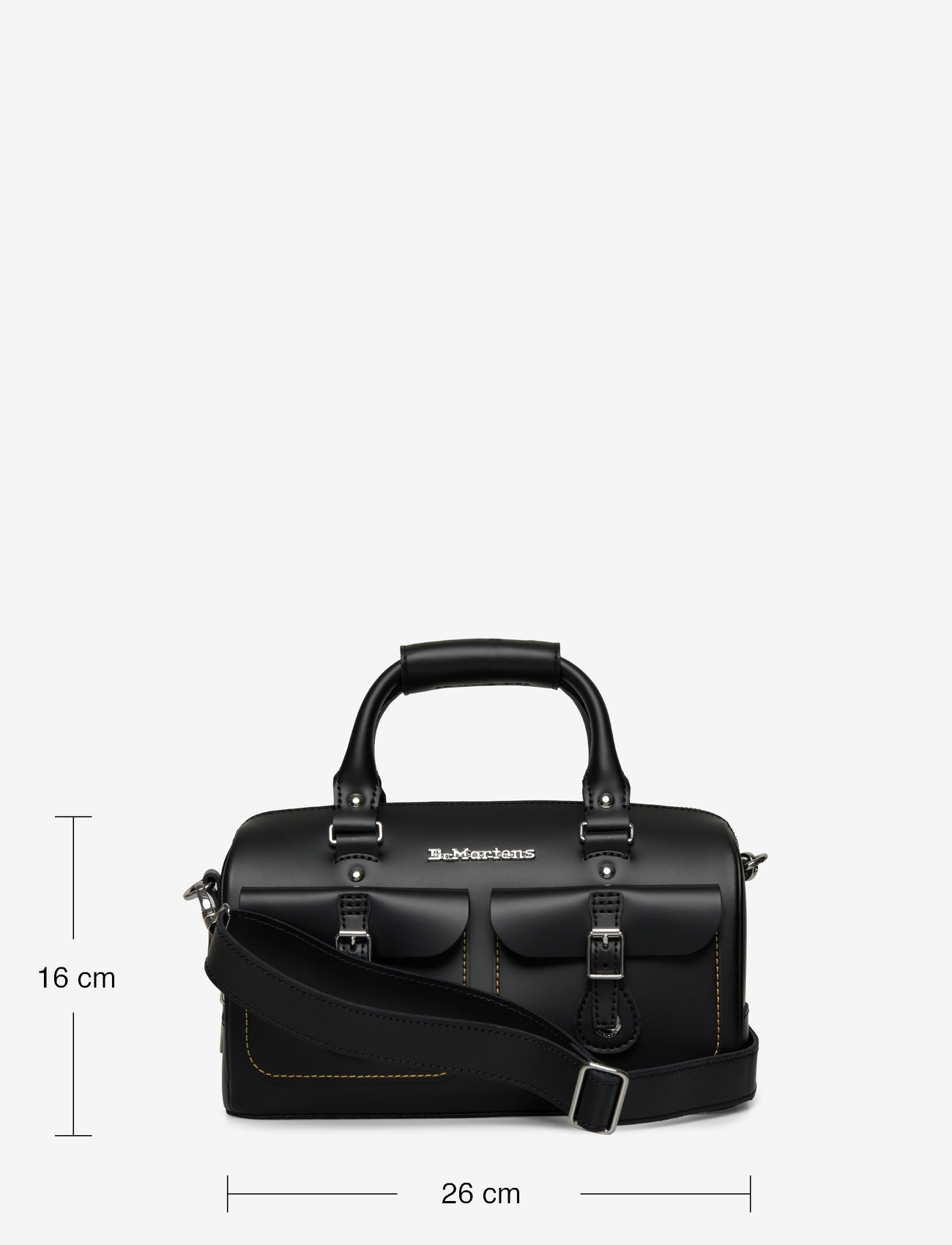 Dr. Martens - Top Handle Bag Black Kiev+Smooth - besondere anlässe - black - 3