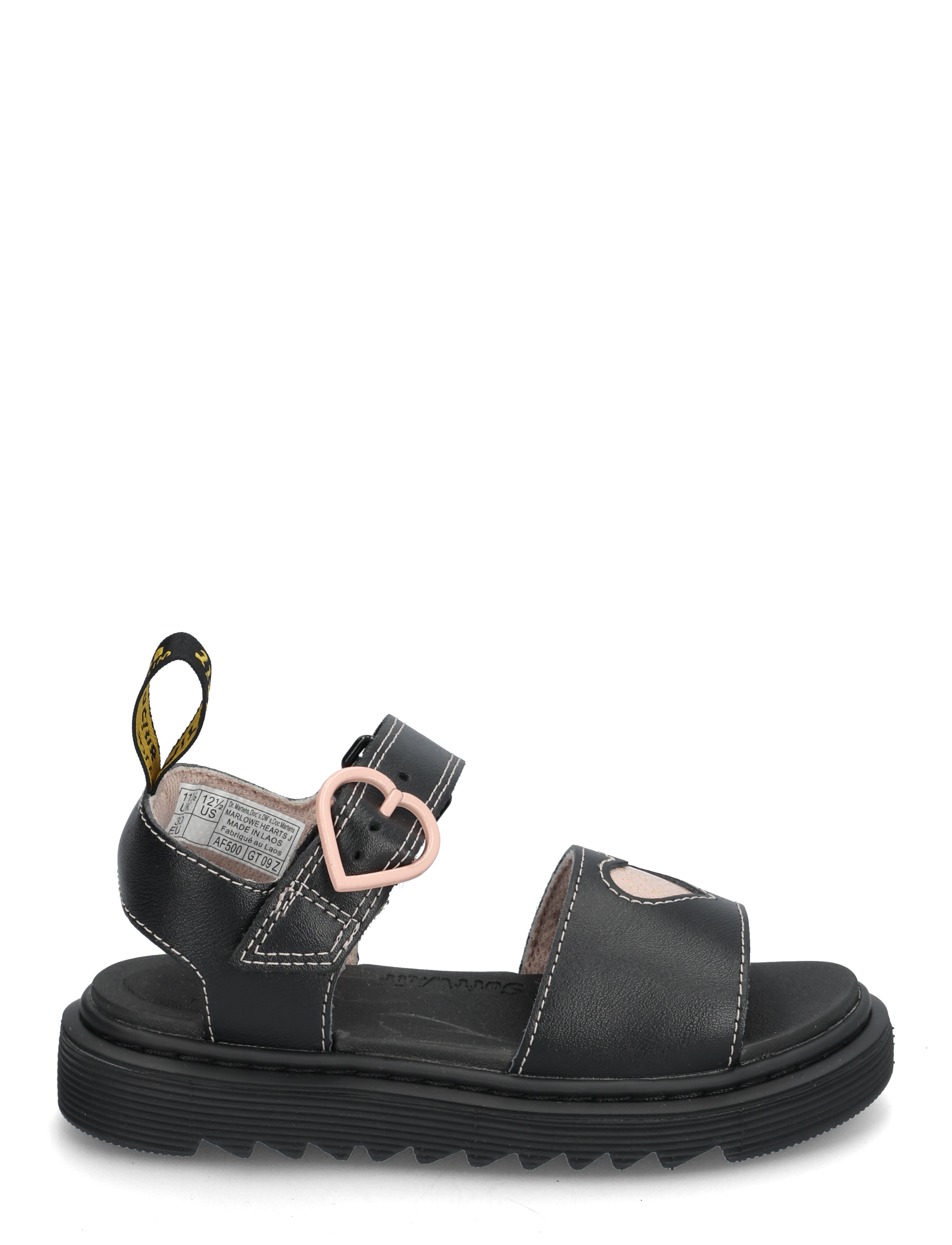 Dr. Martens - Marlowe Hearts J Black+Powder Pink T Lamper+Nebula Glitter - black+powder pink - 1
