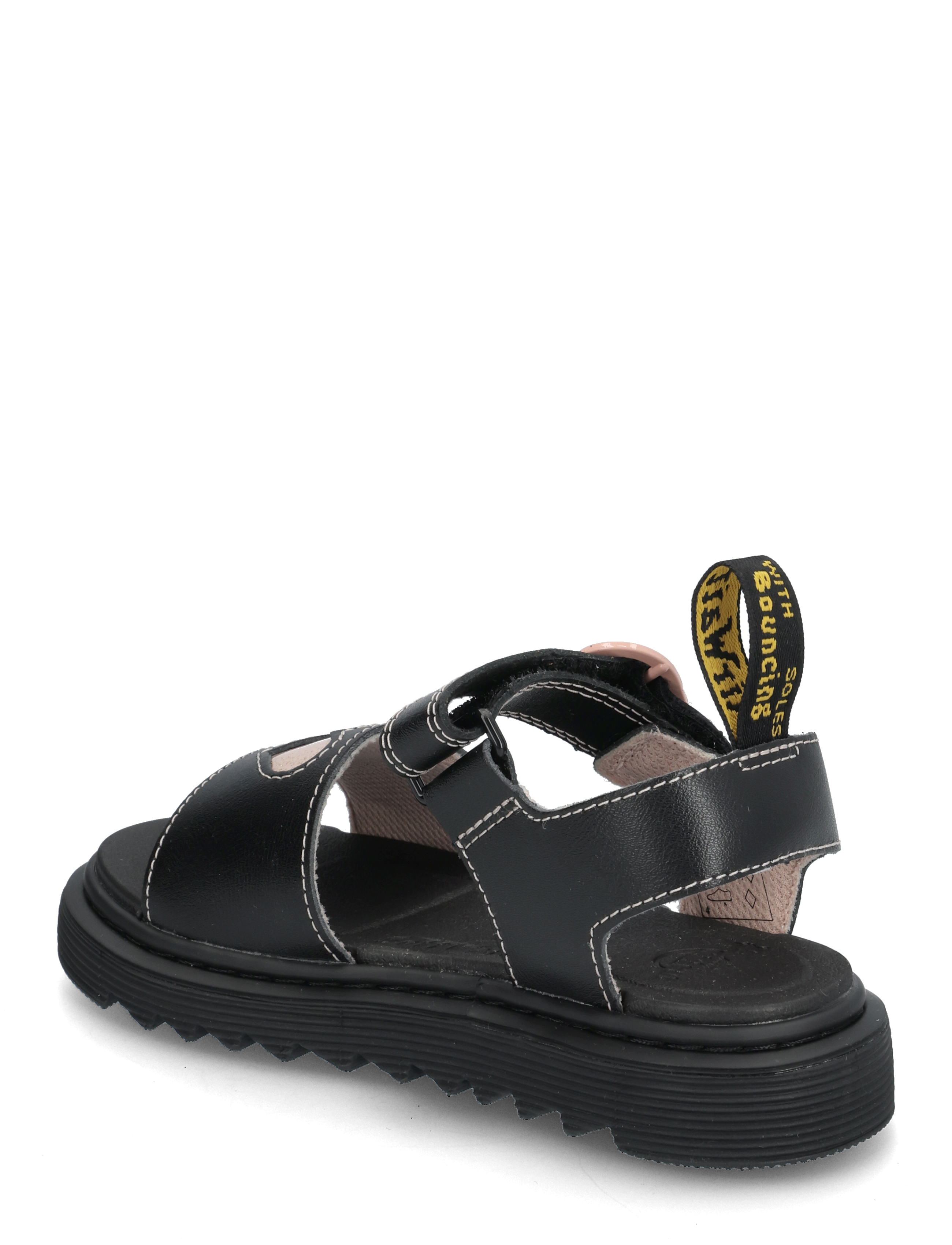 Dr. Martens - Marlowe Hearts J Black+Powder Pink T Lamper+Nebula Glitter - black+powder pink - 2