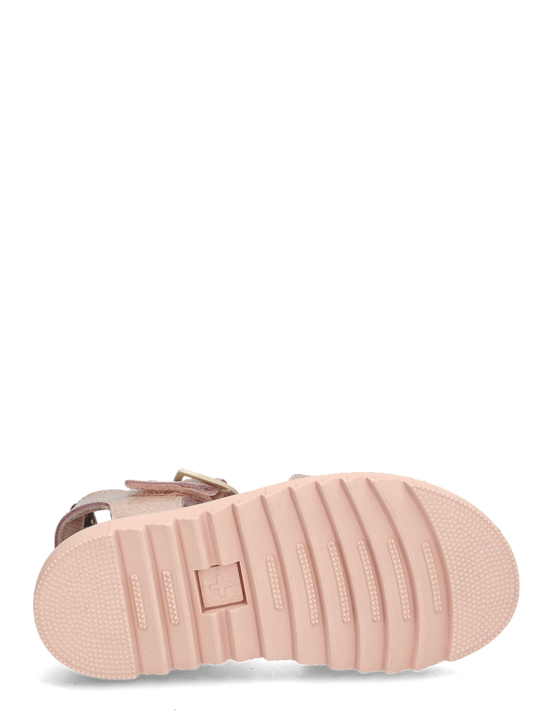 Dr. Martens - Marlowe Hearts J Powder Pink+Cloud Cream Nebula Glitter+Classic Nappa - sandaler - powder pink+cloud cream - 4