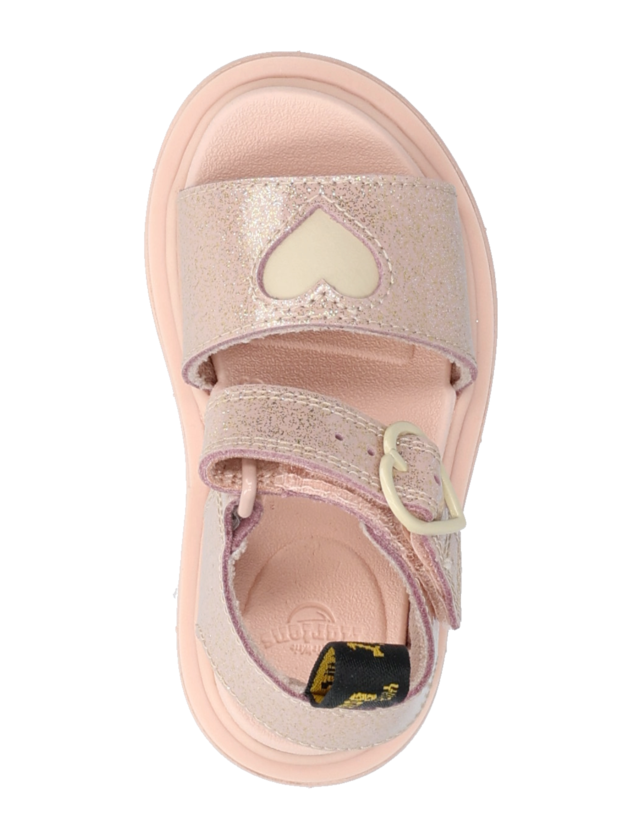 Dr. Martens - Marlowe Hearts T Powder Pink+Cloud Cream Nebula Glitter+Classic Nappa - powder pink+cloud cream - 3