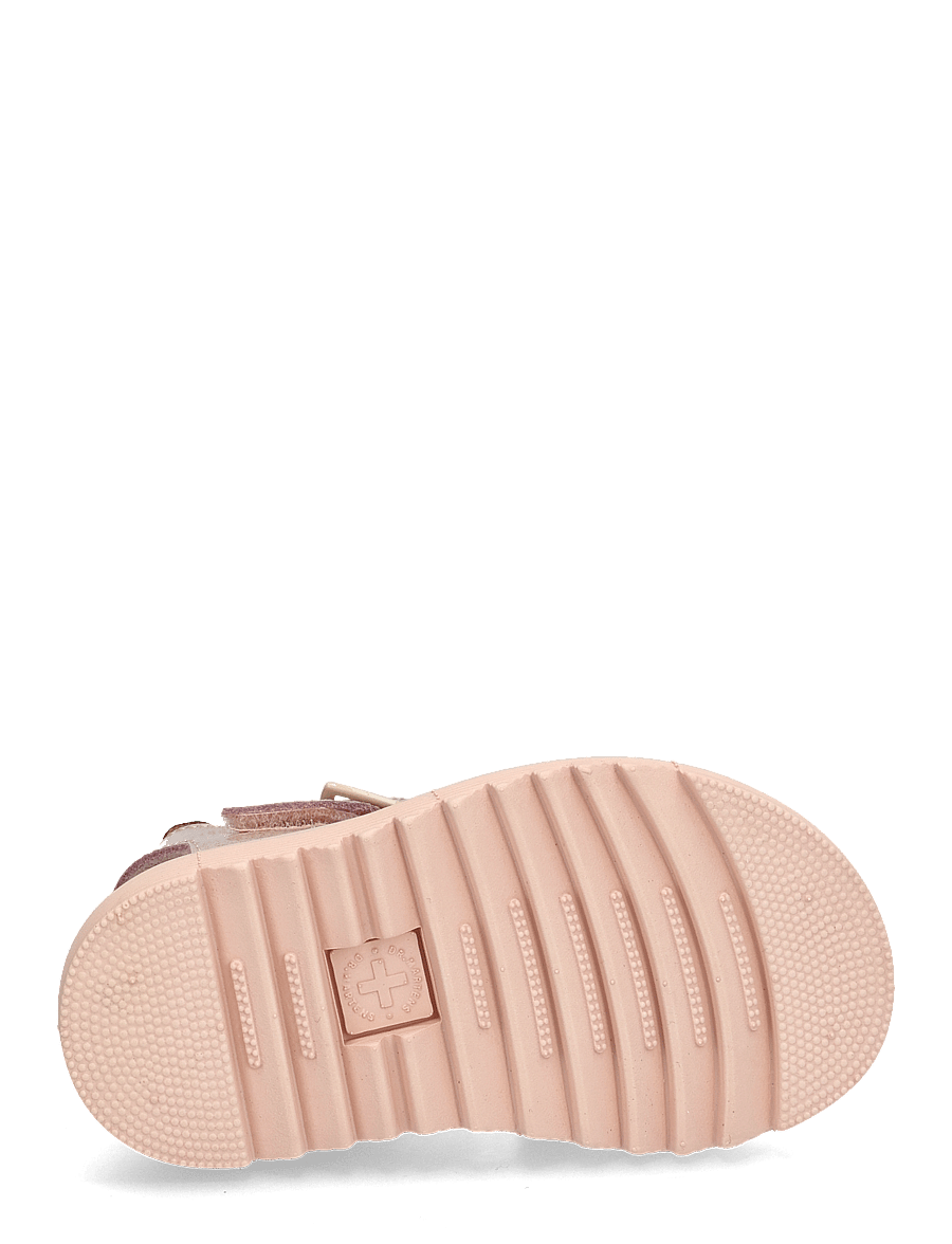 Dr. Martens - Marlowe Hearts T Powder Pink+Cloud Cream Nebula Glitter+Classic Nappa - powder pink+cloud cream - 4