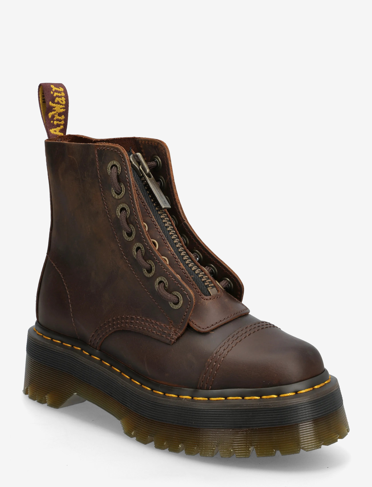 Martens Sinclair Dark Brown Crazy Horse (DMS40910200) Laced boots 