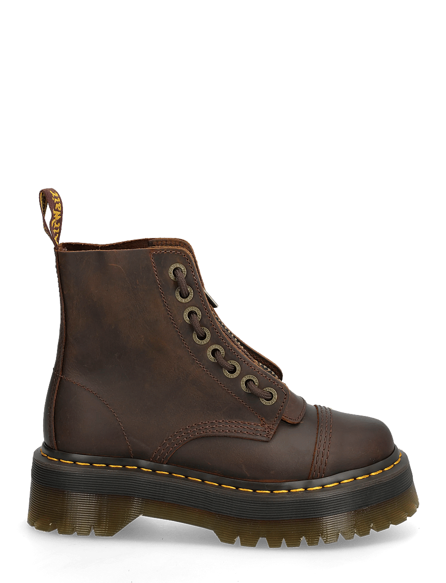 Dr. Martens - Sinclair Dark Brown Crazy Horse - kängor - dark brown - 1