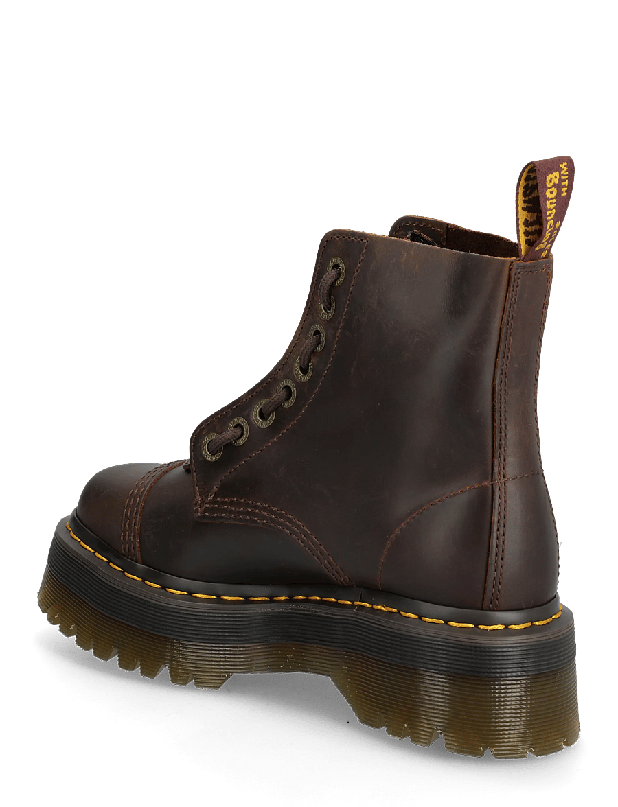 Dr. Martens - Sinclair Dark Brown Crazy Horse - kängor - dark brown - 2